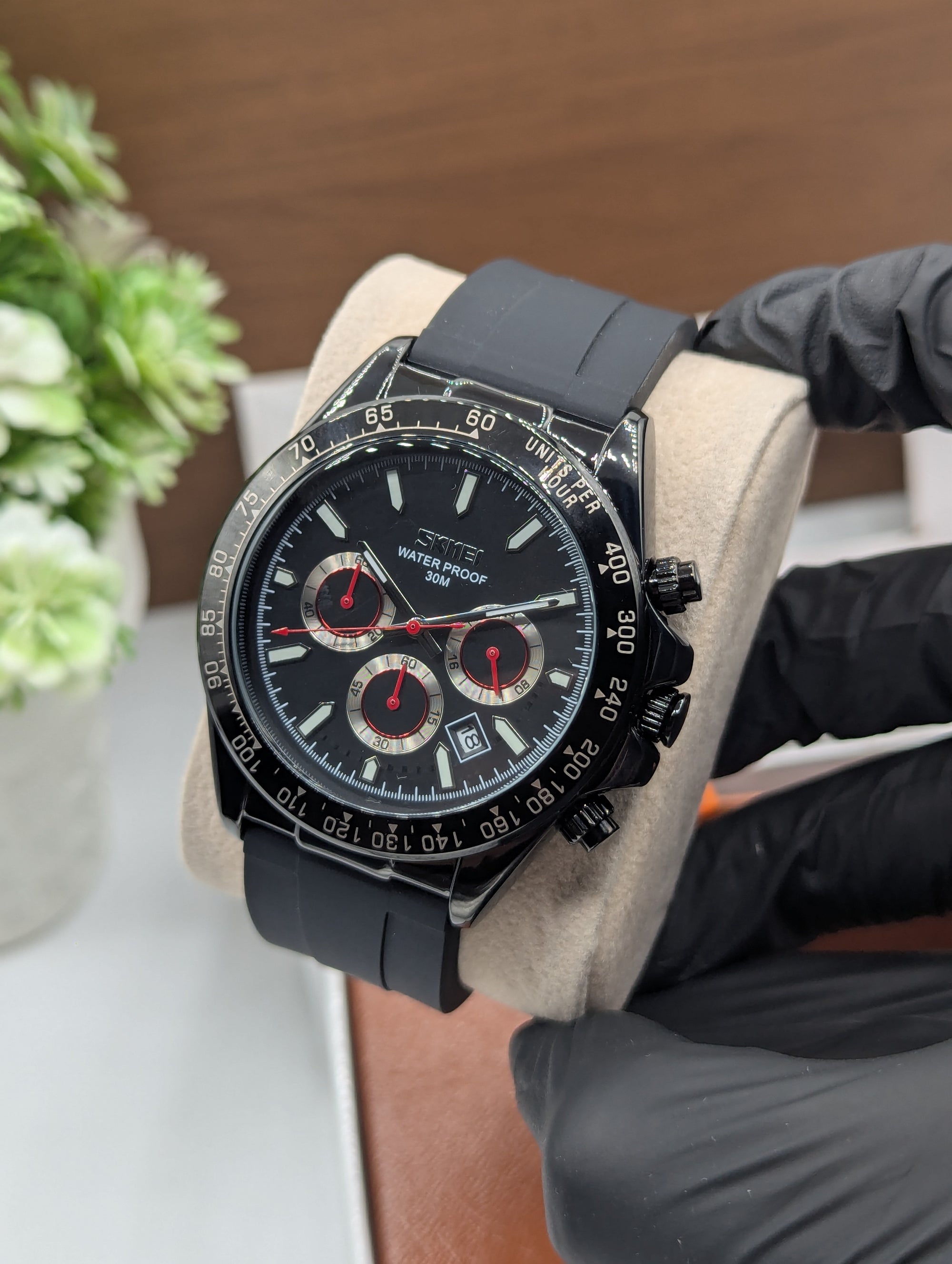 Skmei Chronograph Rubber Belt 9275