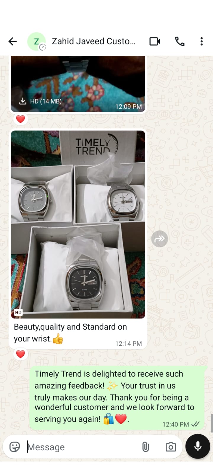 Customer review 17