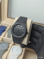 Black Arabic Aura Watch