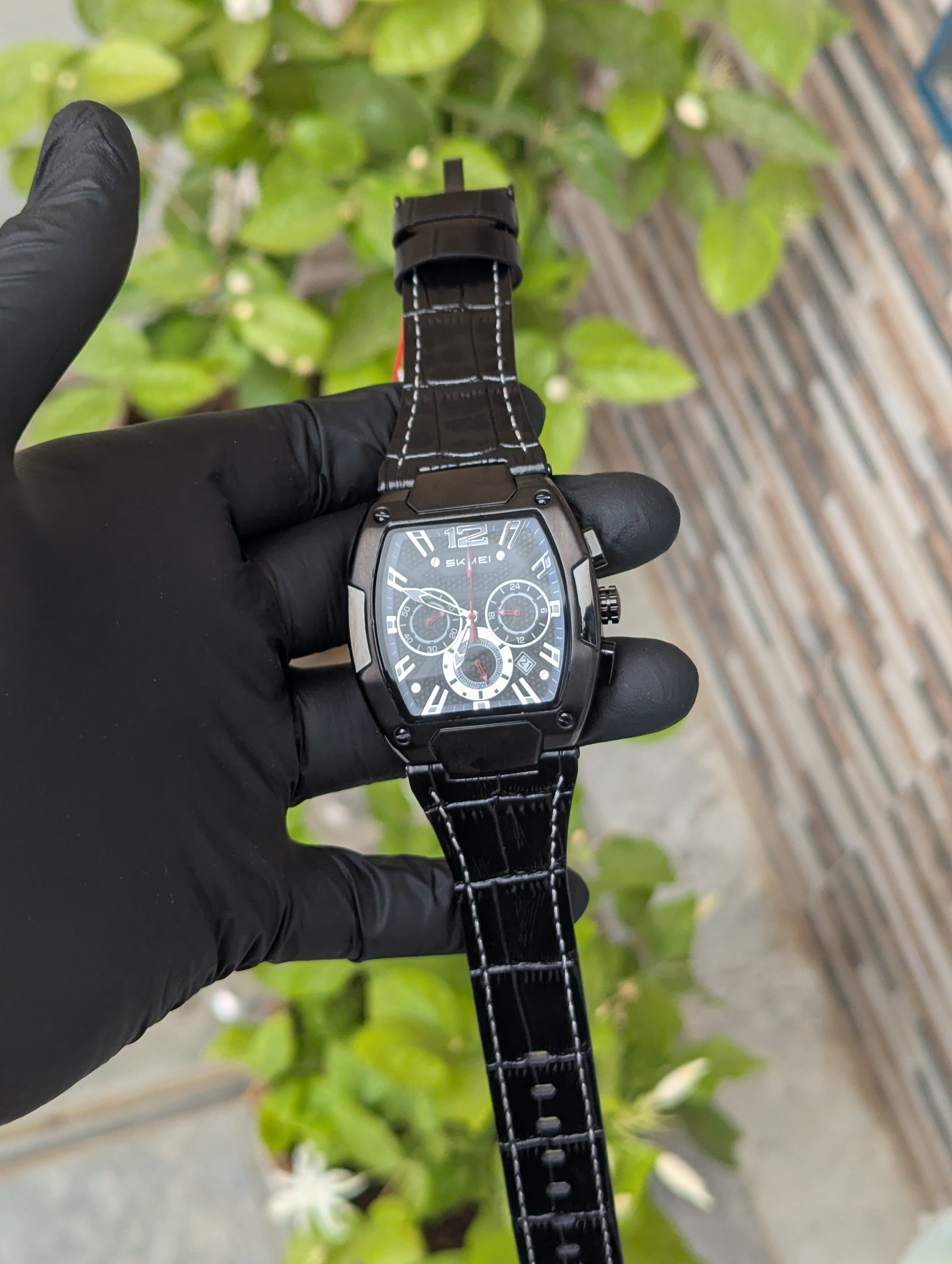 Skmei Chronograph Leather Belt 9357