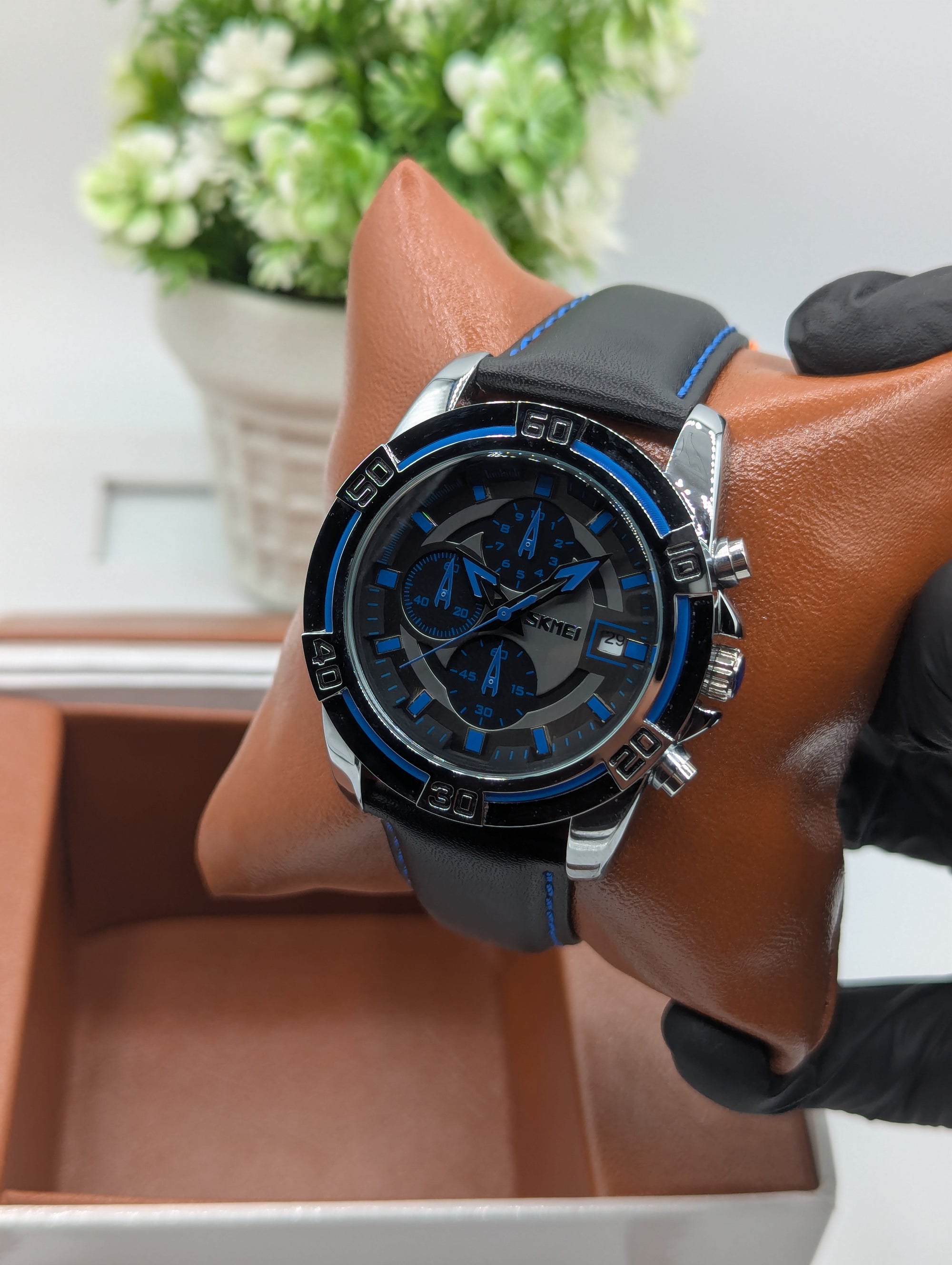 Skmei Chronograph Leather 9361