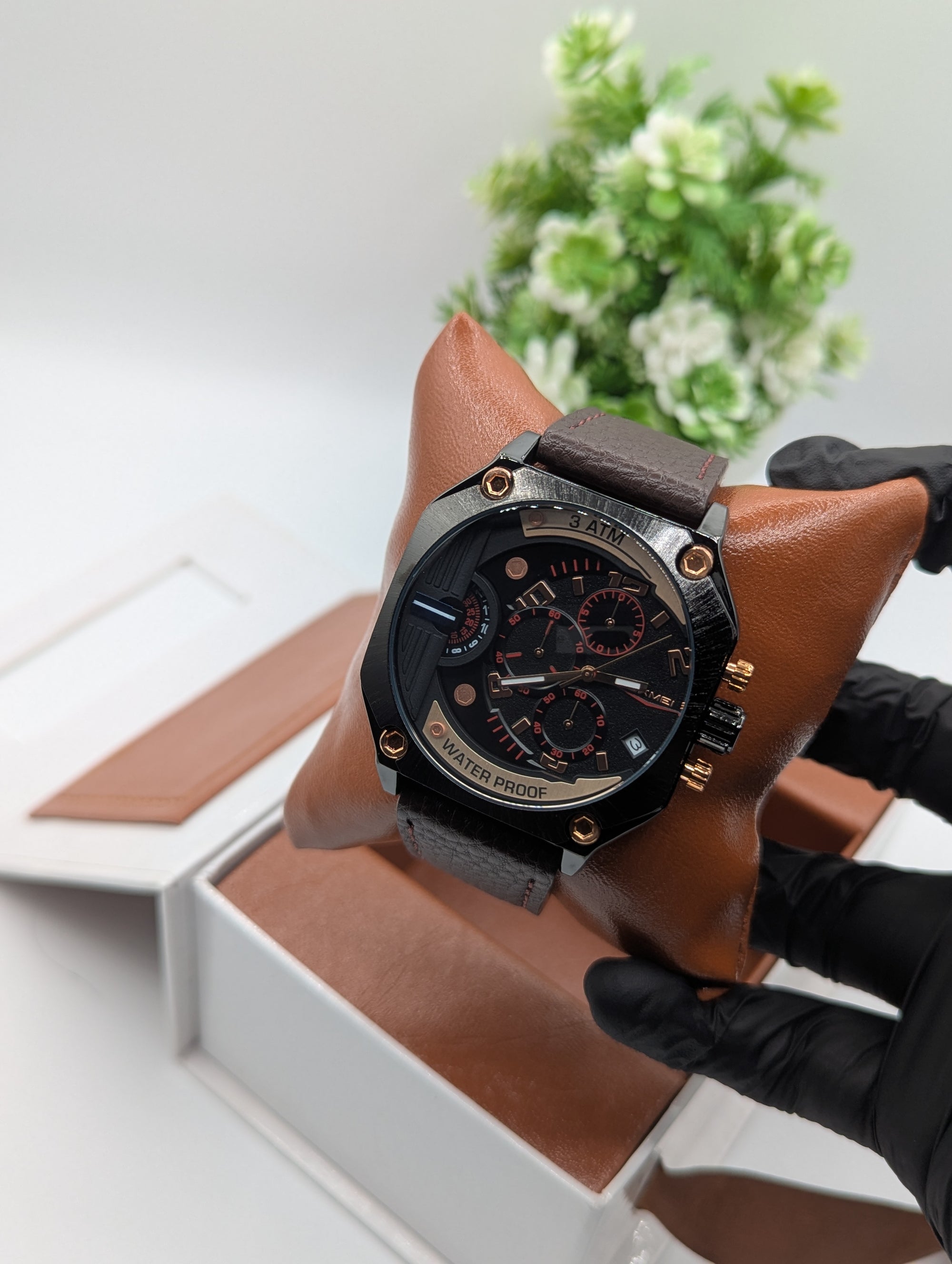 Skmei Chronograph Leather 9343