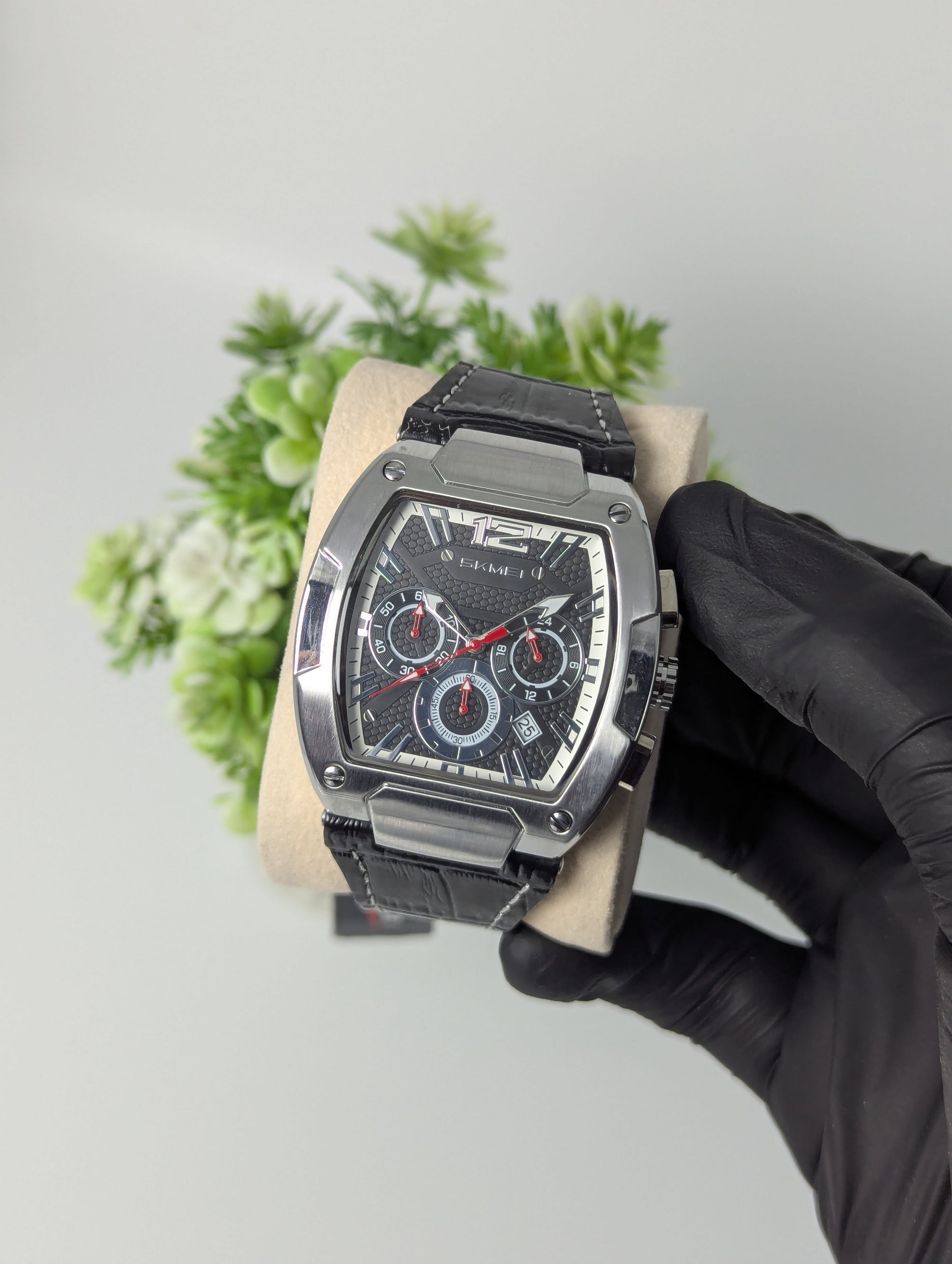 Skmei Chronograph Leather Belt 9357