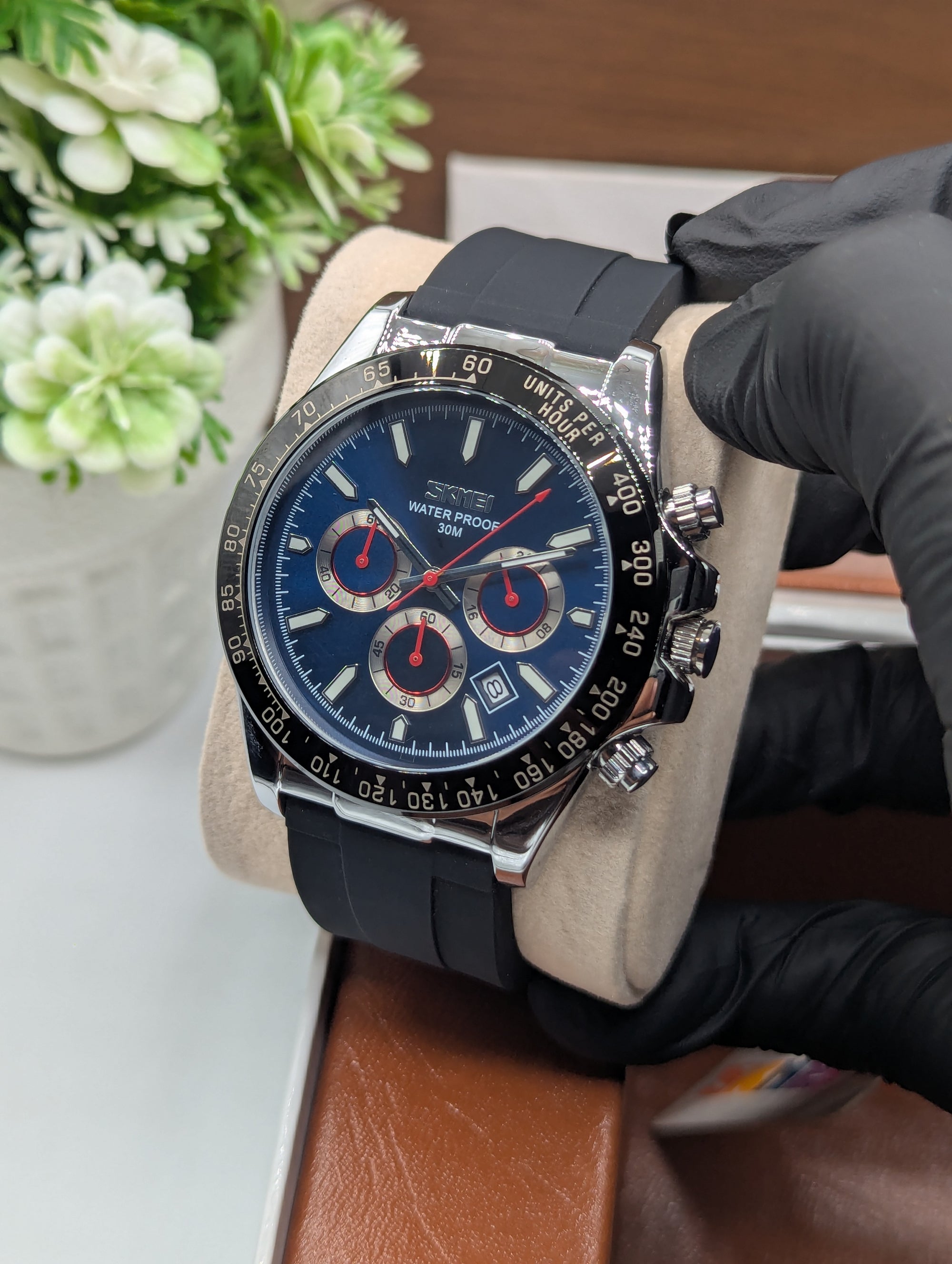 Skmei Chronograph Rubber Belt 9275