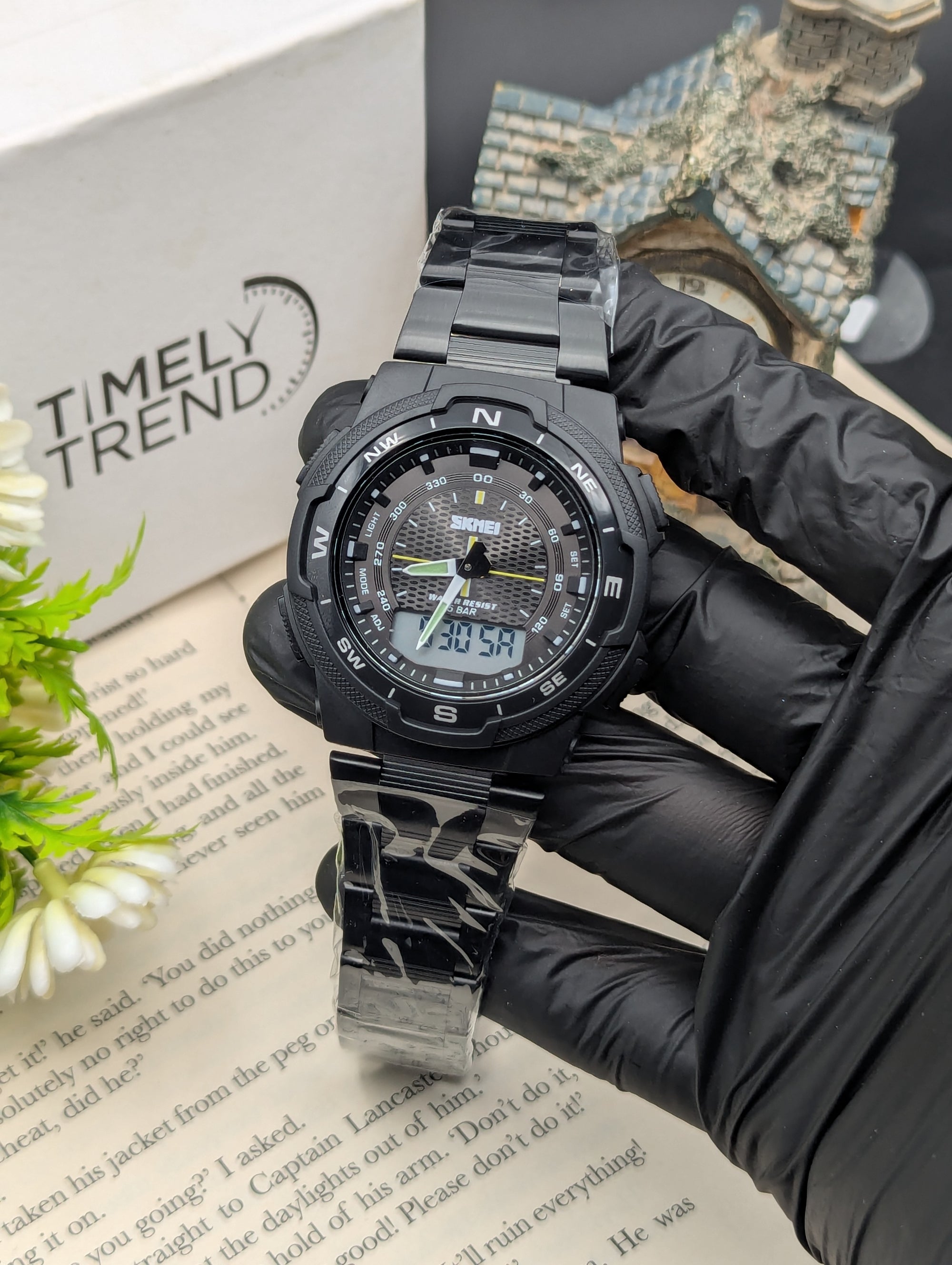 Skmei 1370 Navitech Dual Display Watch