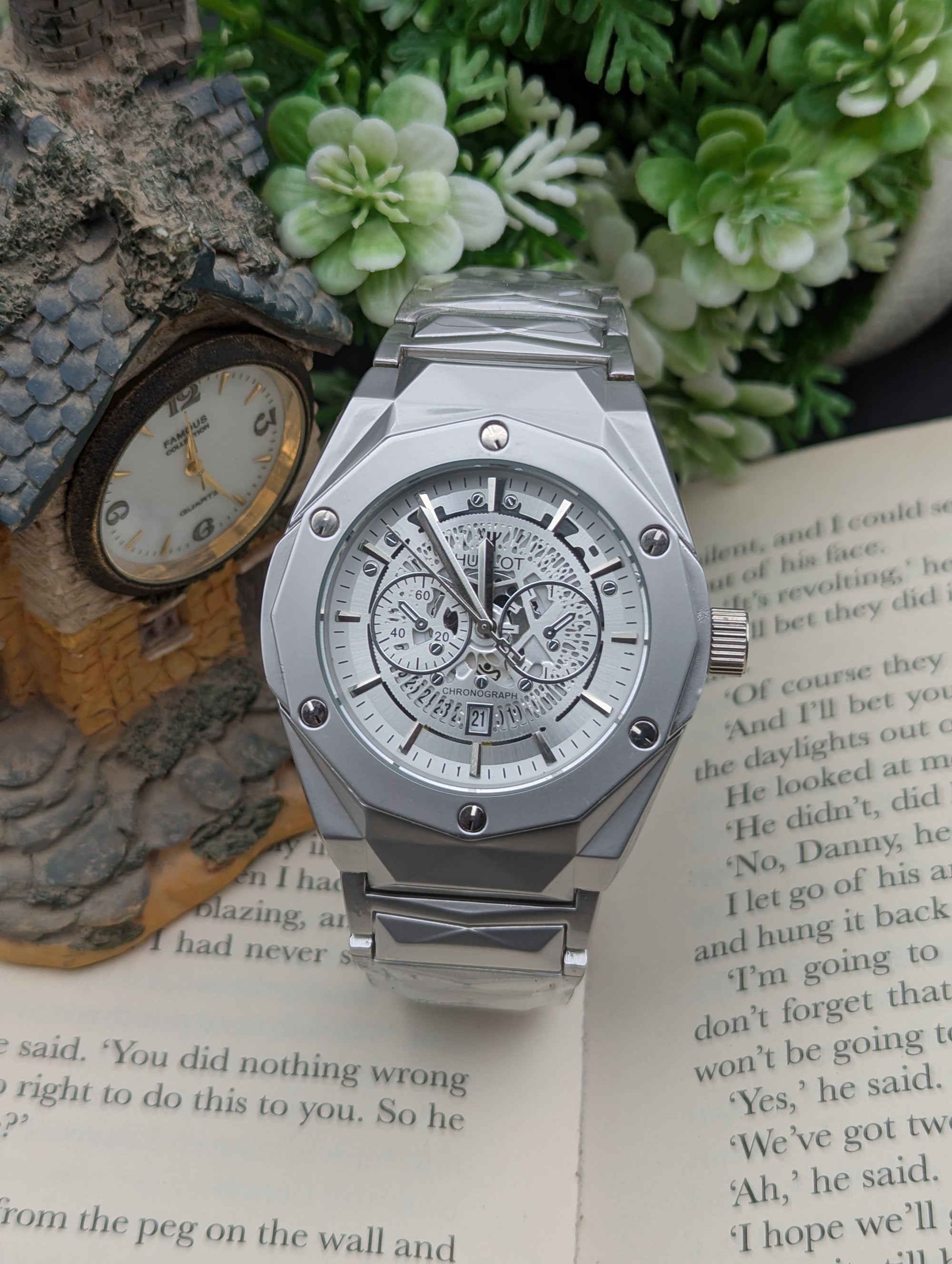 Hublot Diamond Cut Watch