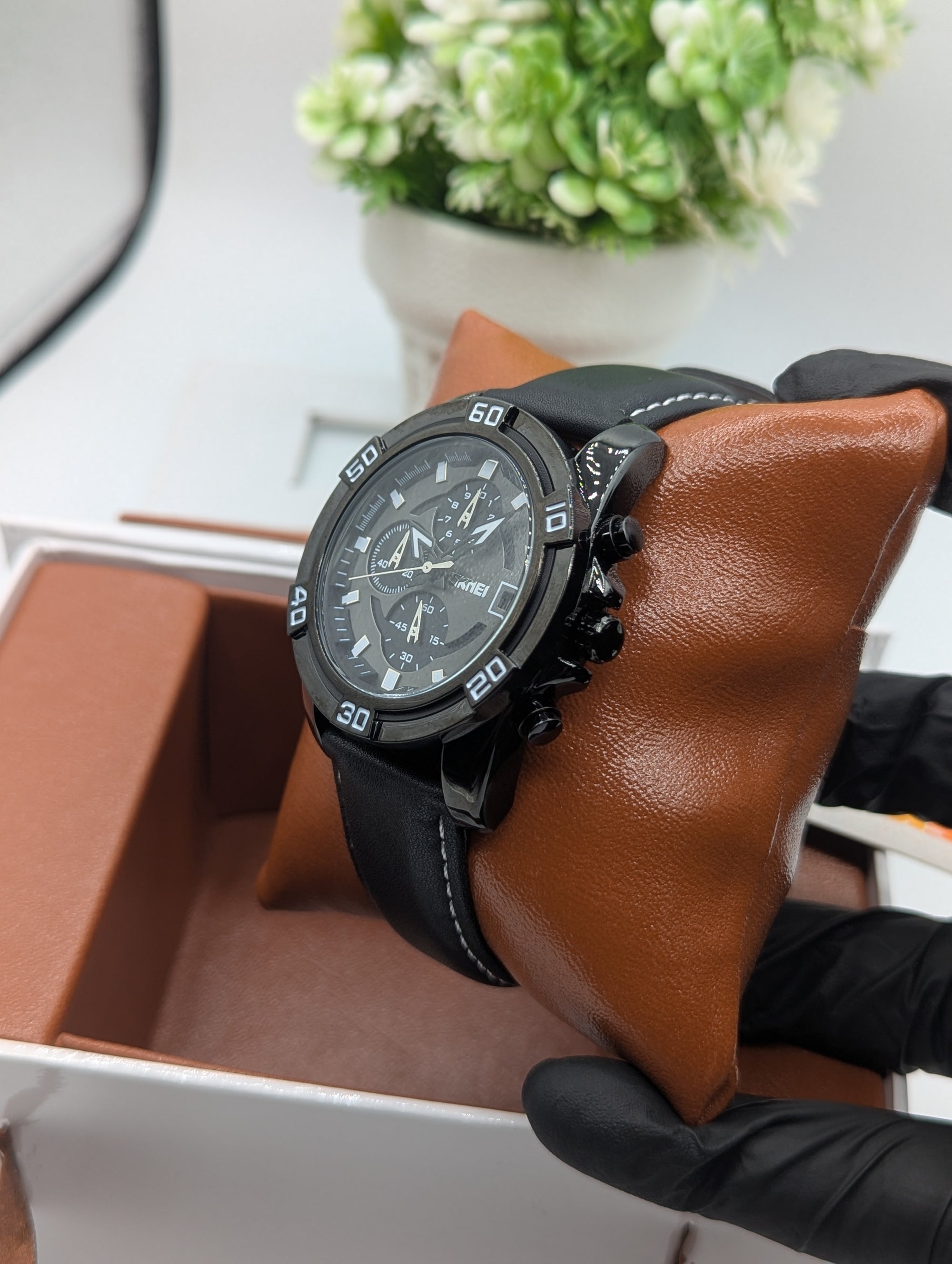 Skmei Chronograph Leather 9361