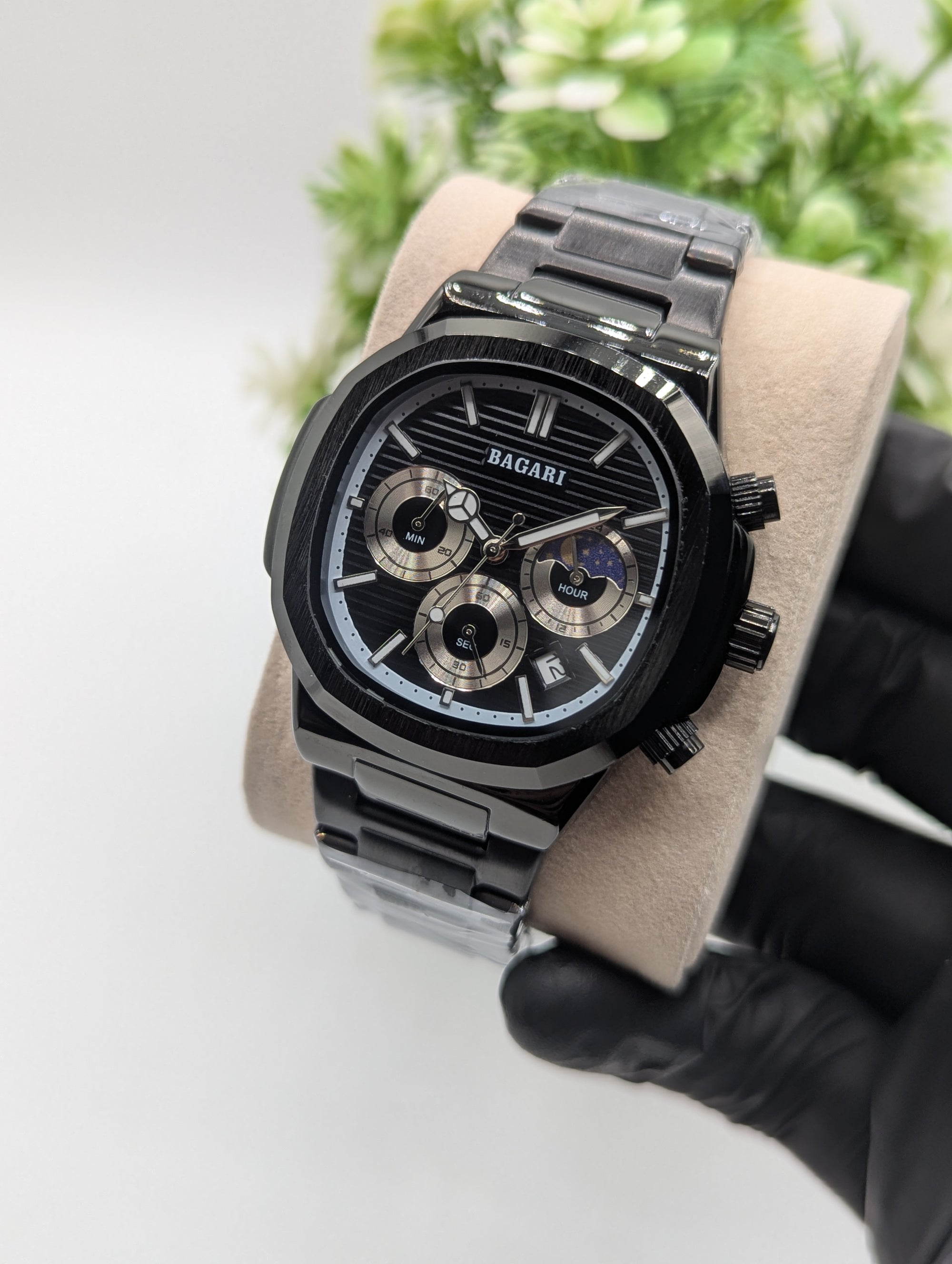 Bagari Chronograph+Moongraph Watch