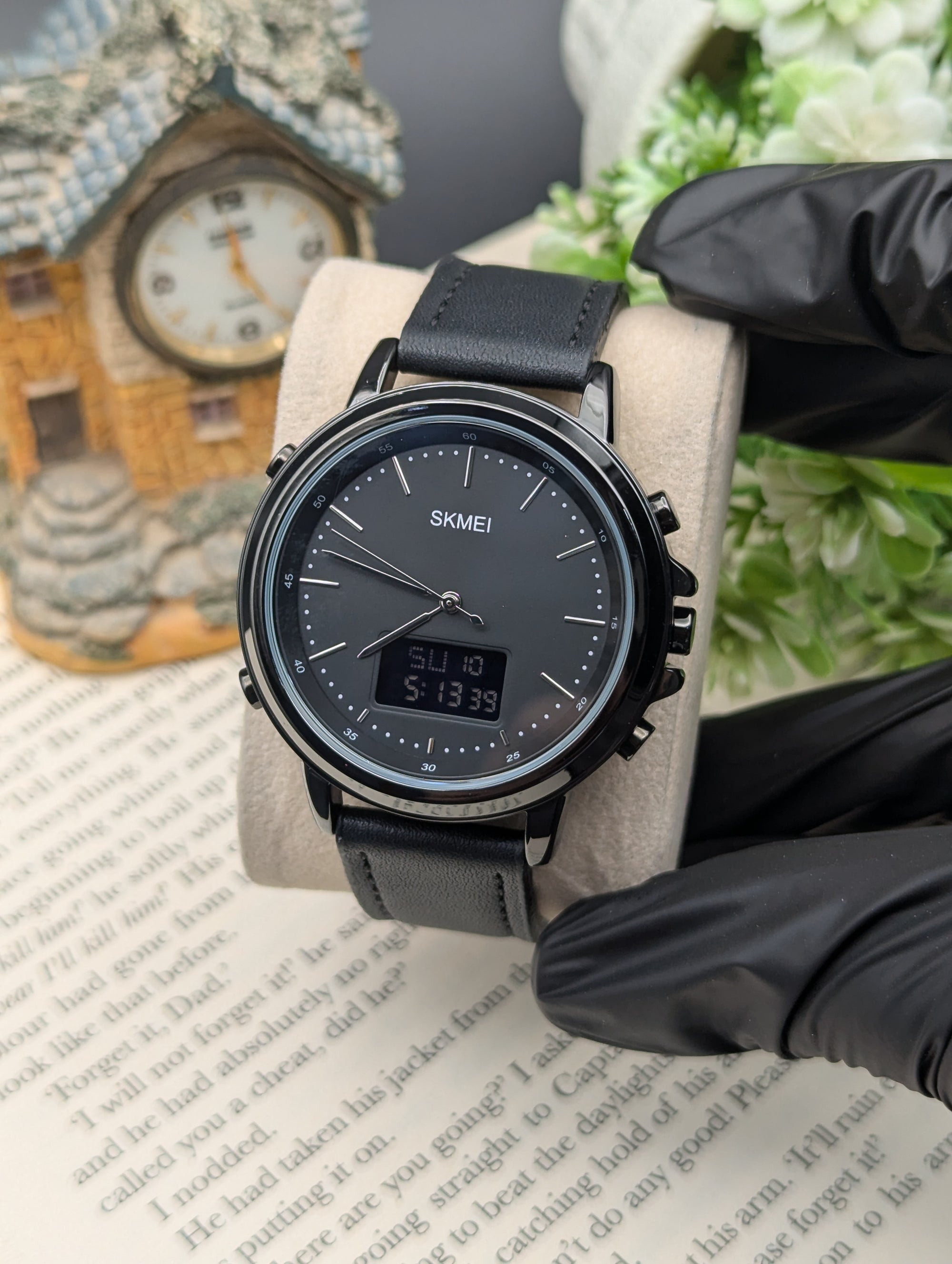 Skmei Dual Time Leather 1652