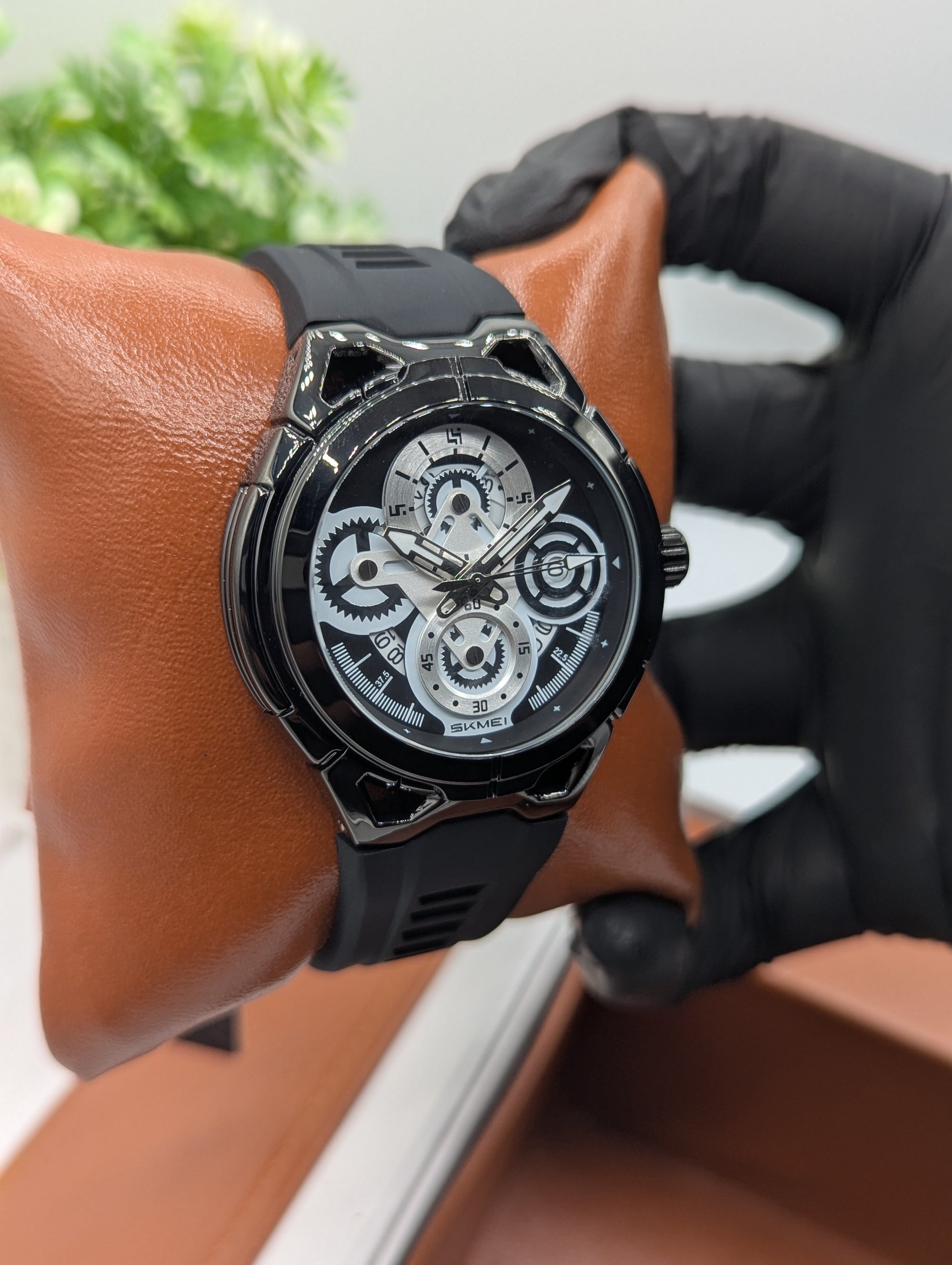 Skmei Analog Exkeleton 9349