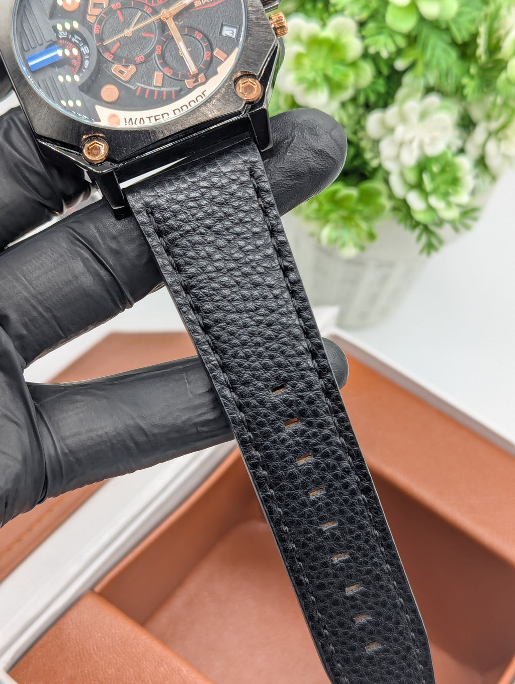 Skmei Chronograph Leather 9343
