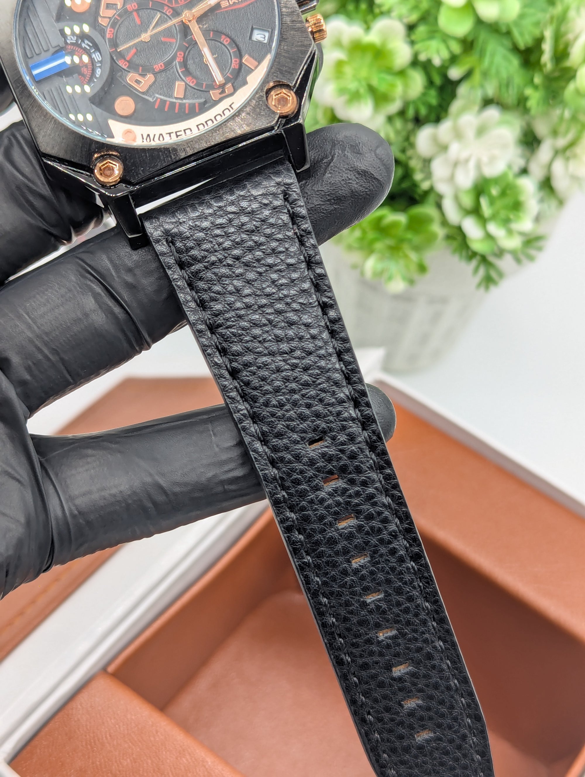Skmei Chronograph Leather 9343