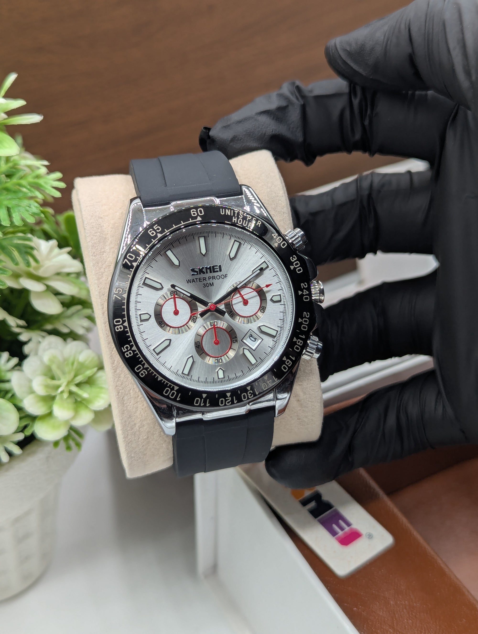 Skmei Chronograph Rubber Belt 9275
