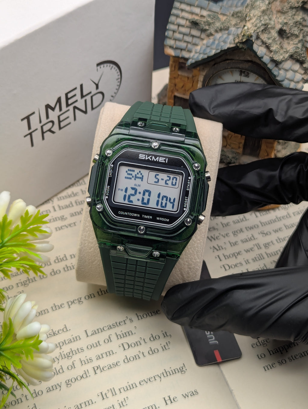 Skmei 2683 Casual Transparent Digital Watch