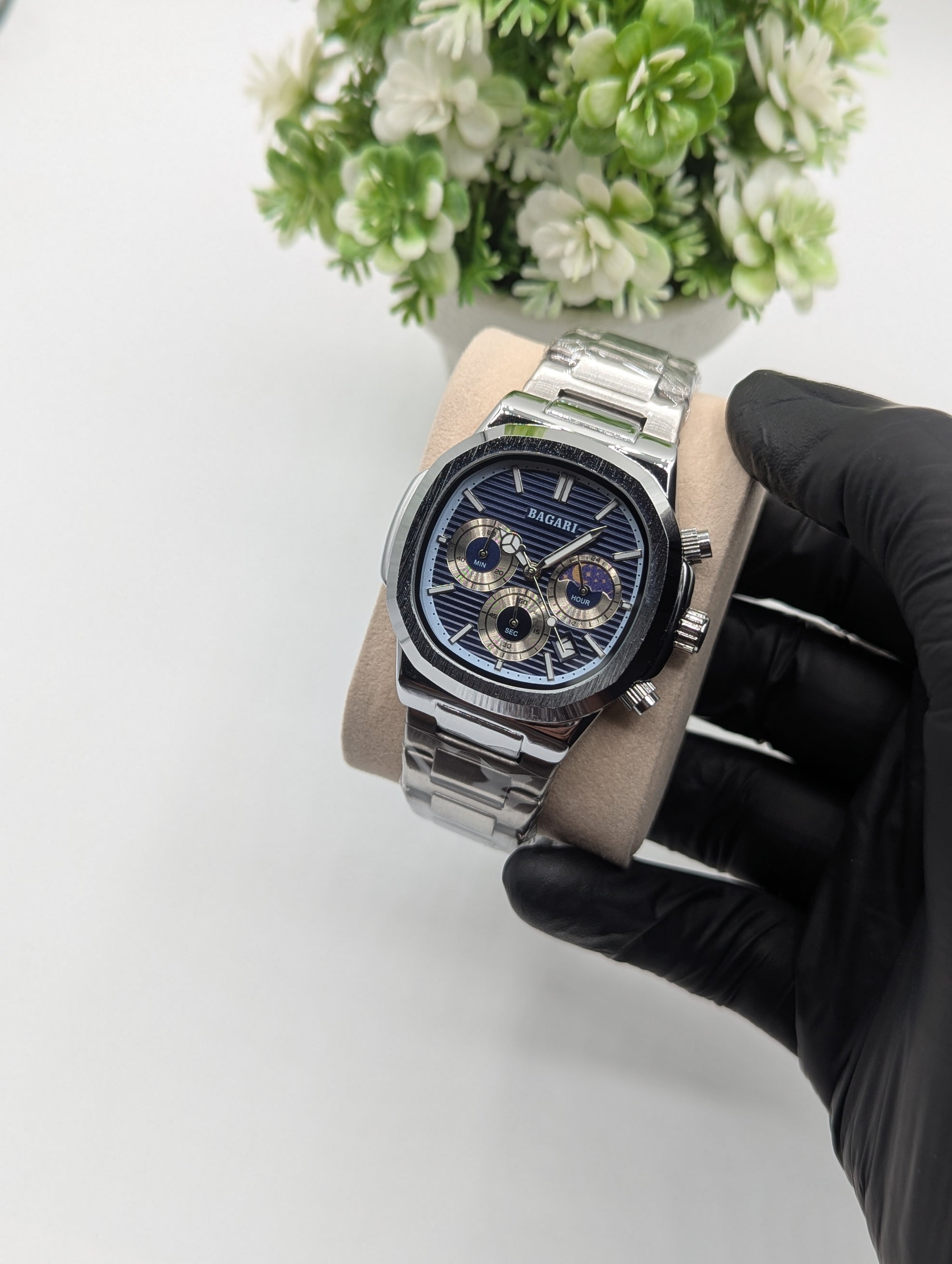 Bagari Chronograph+Moongraph Watch