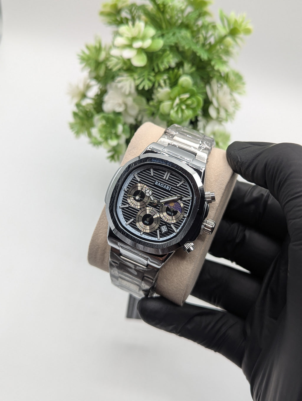 Bagari Chronograph+Moongraph Watch