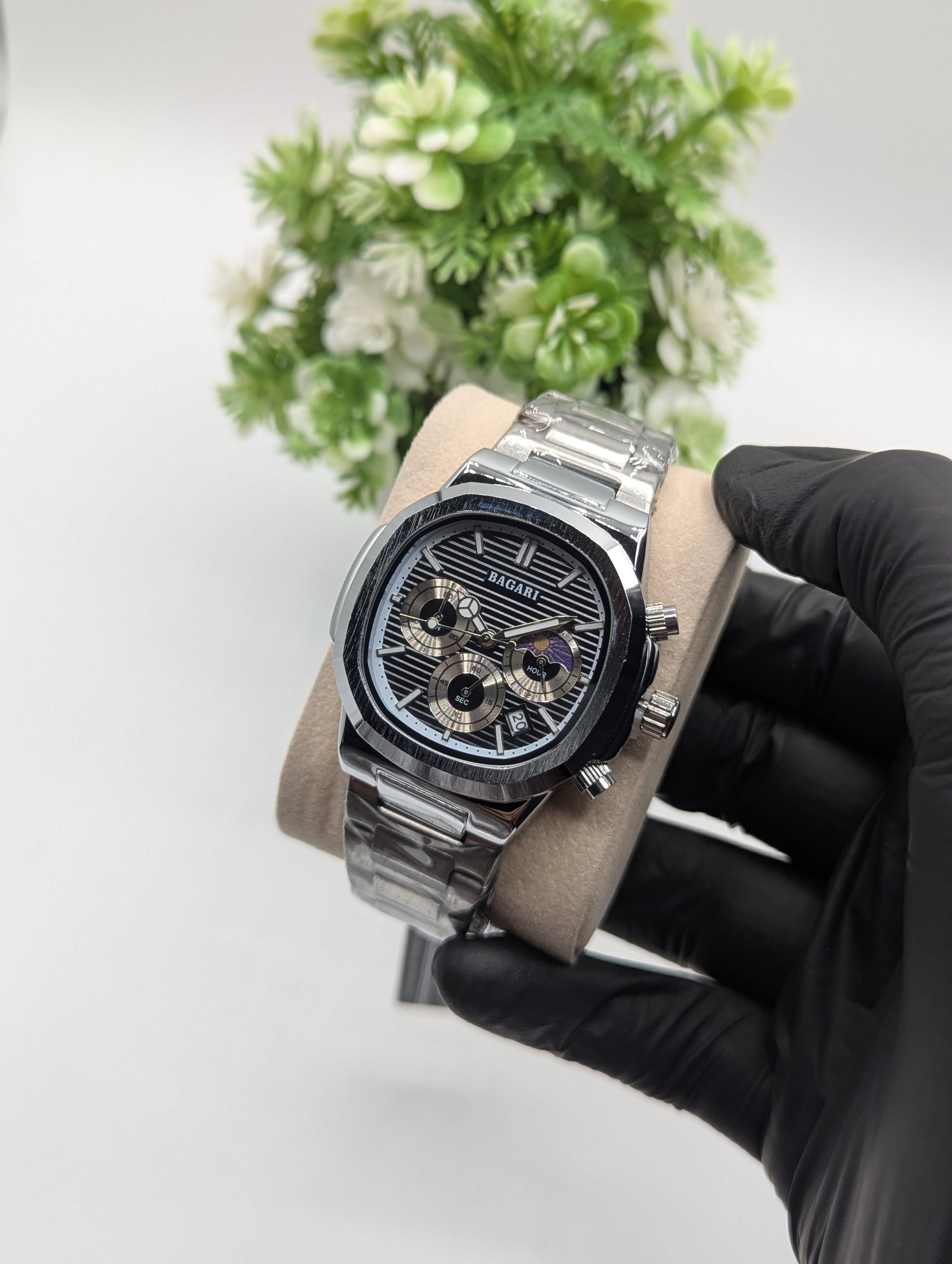 Bagari Chronograph+Moongraph Watch