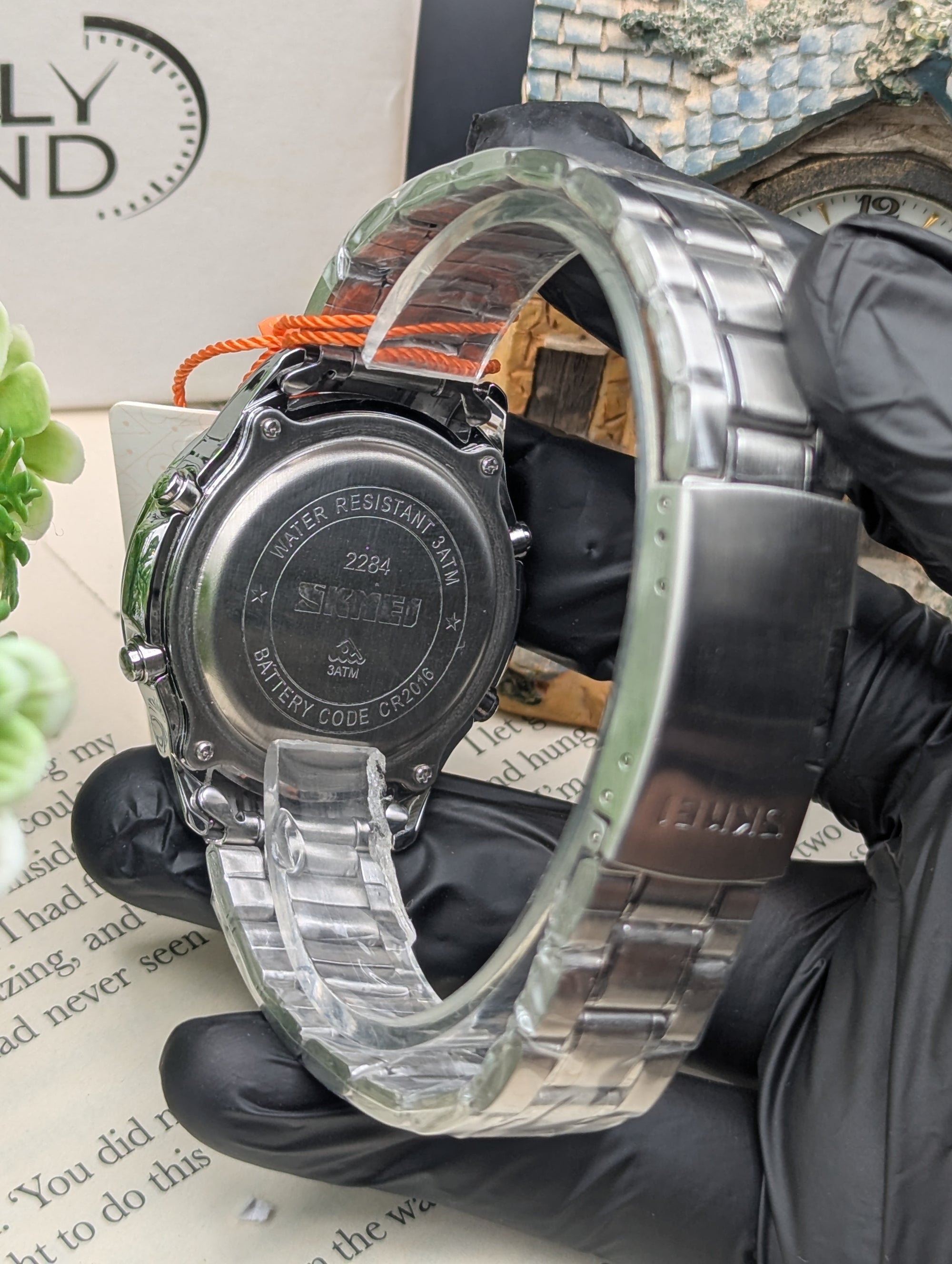 Skmei 2284 World Timer Dual Display Watch