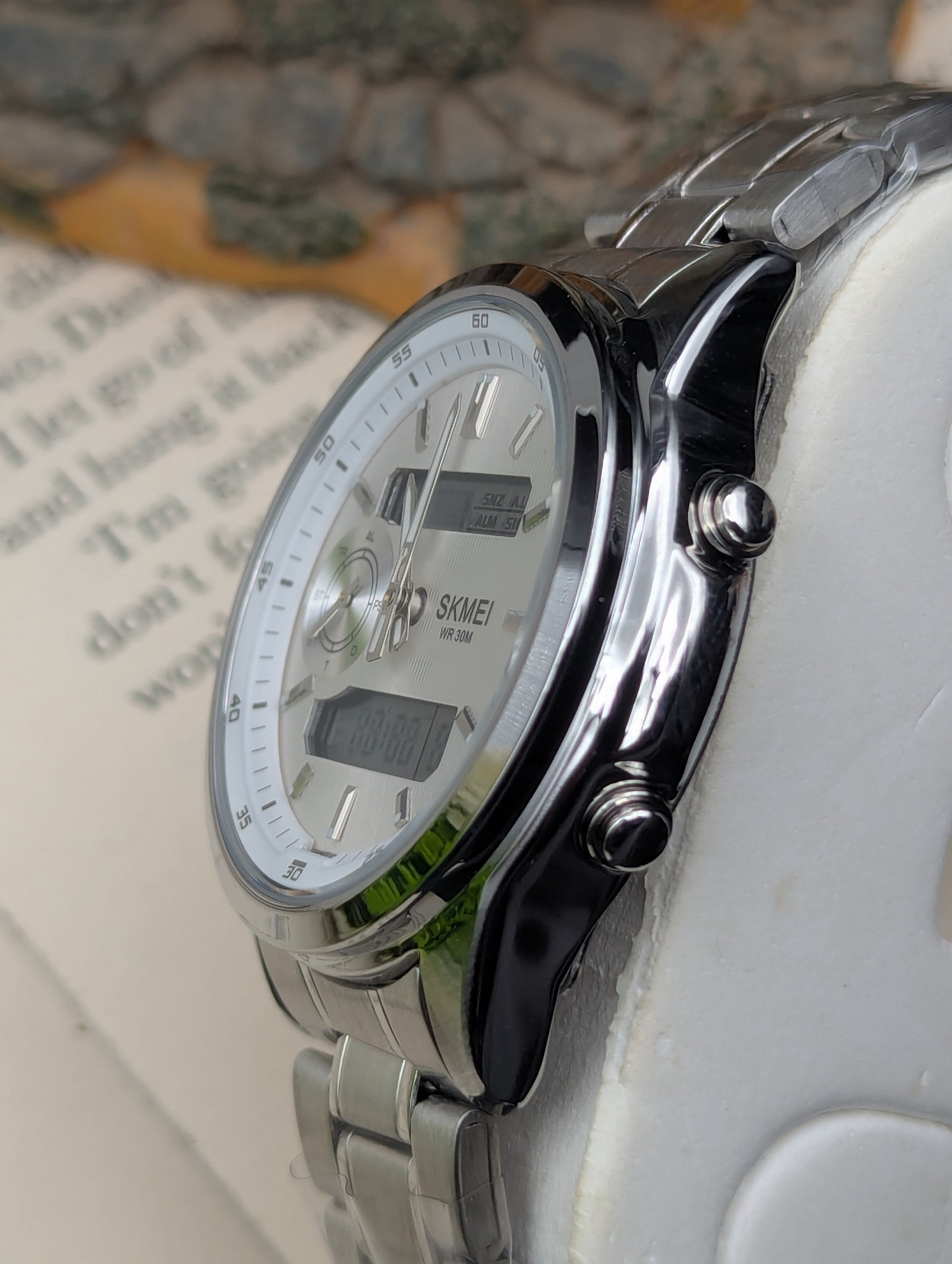 Skmei 2284 World Timer Dual Display Watch