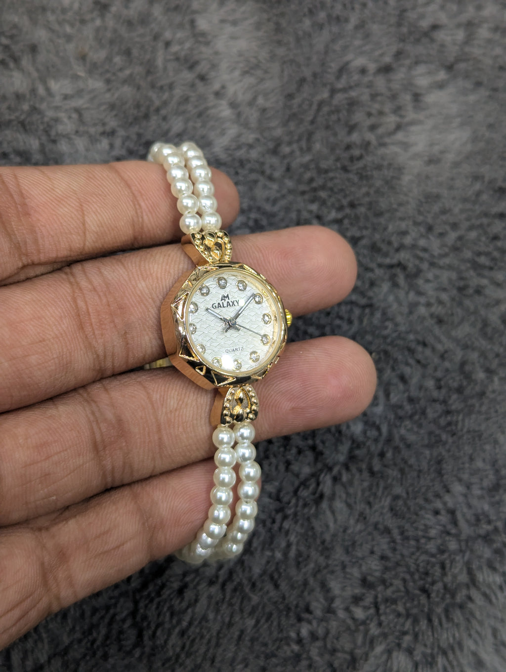 Ladies Jewellery Pearl Watch