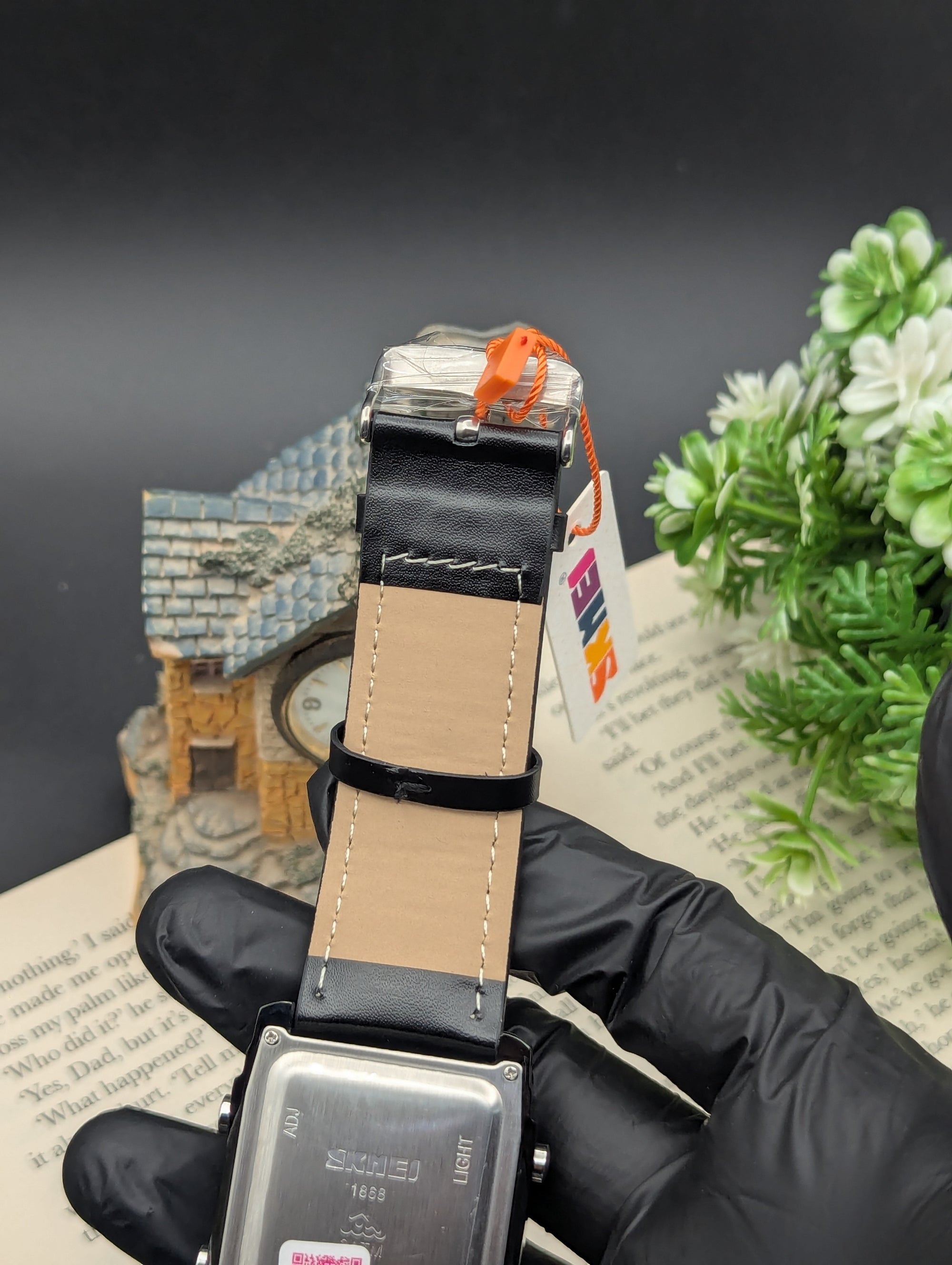 Skmei Dual Time Leather 1868