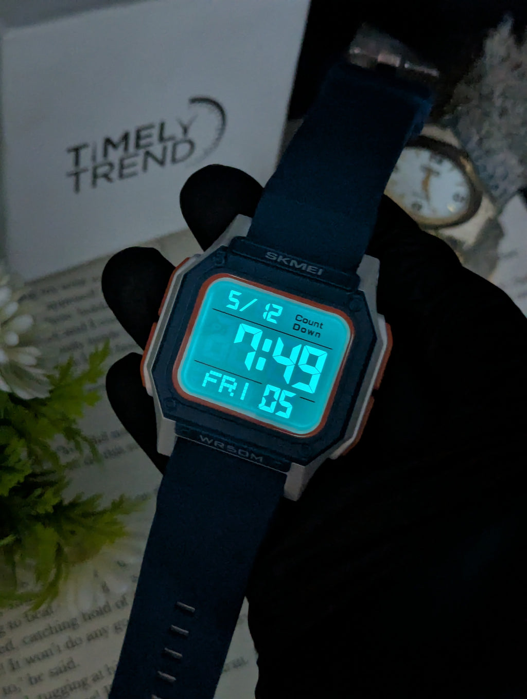 Skmei 2537 Square Digital Watch.
