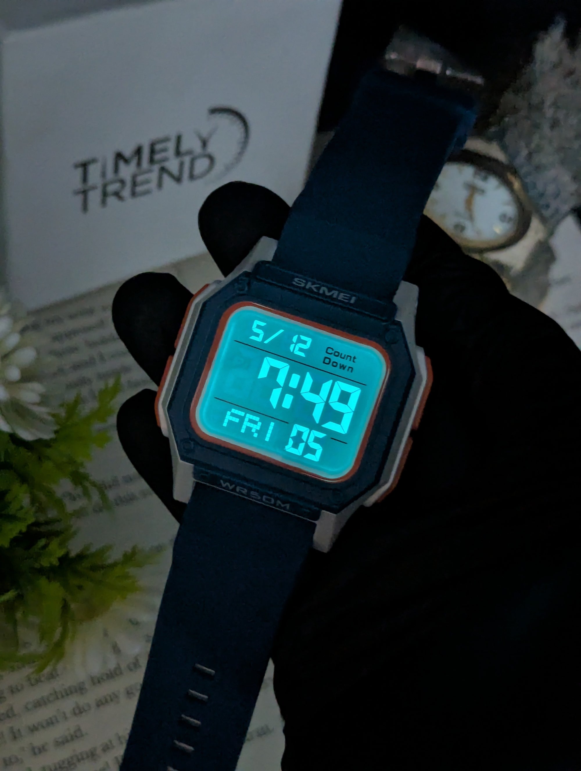 Skmei 2537 Square Digital Watch.