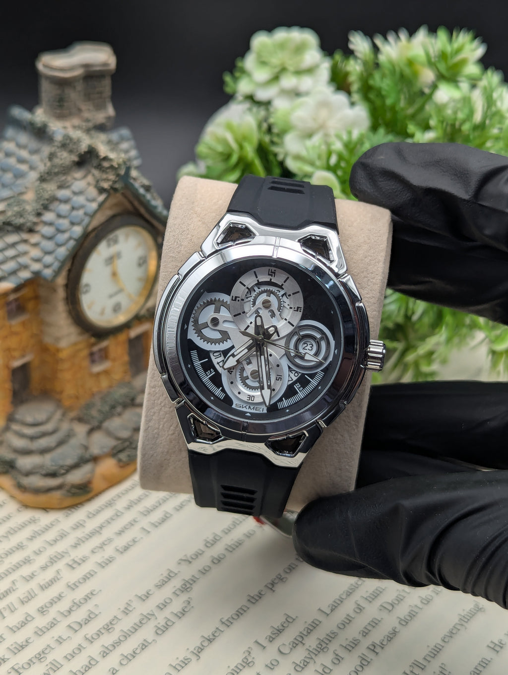 Skmei Analog Exkeleton 9349