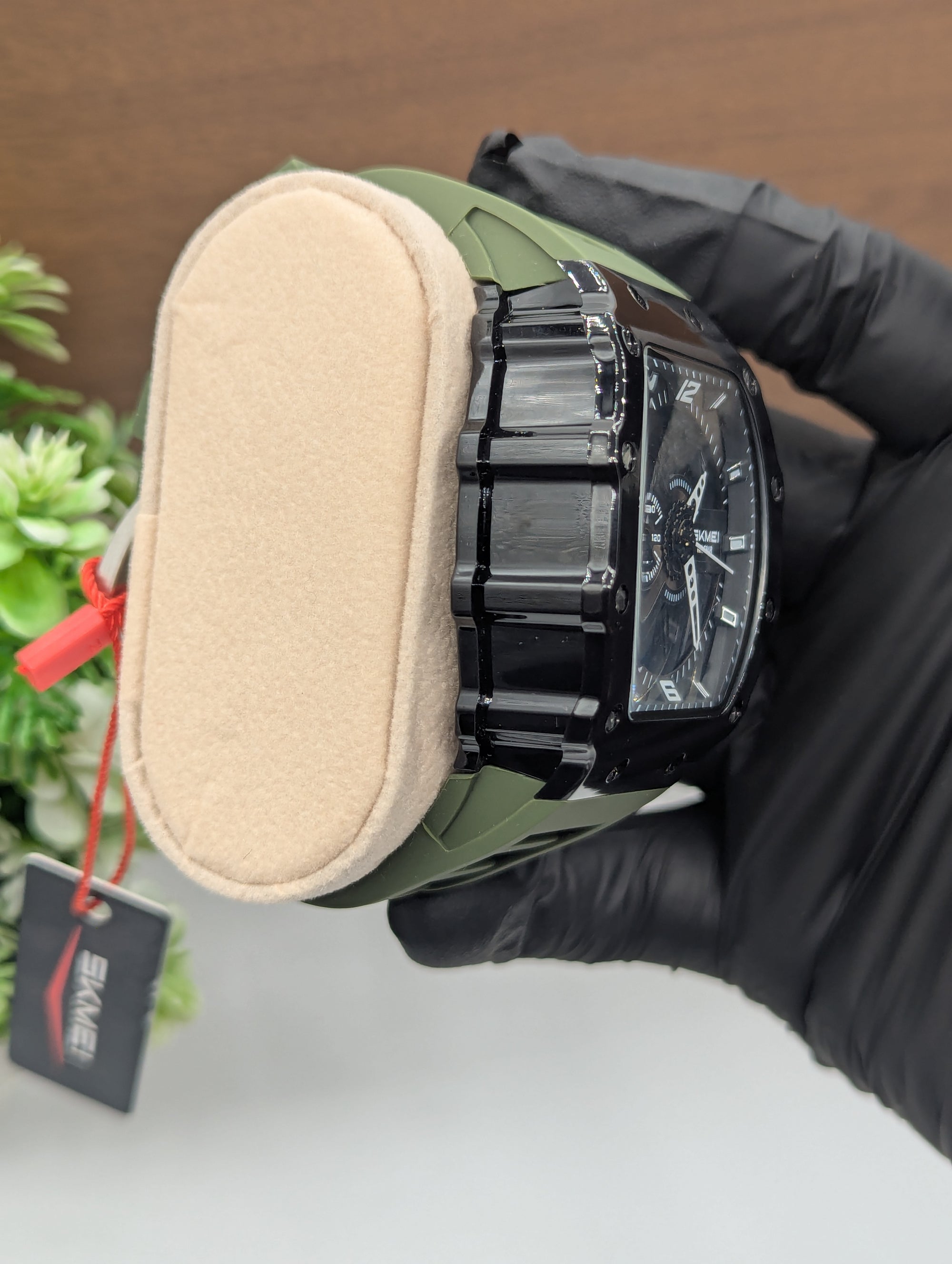 Skmei Double Time Silicone Belt