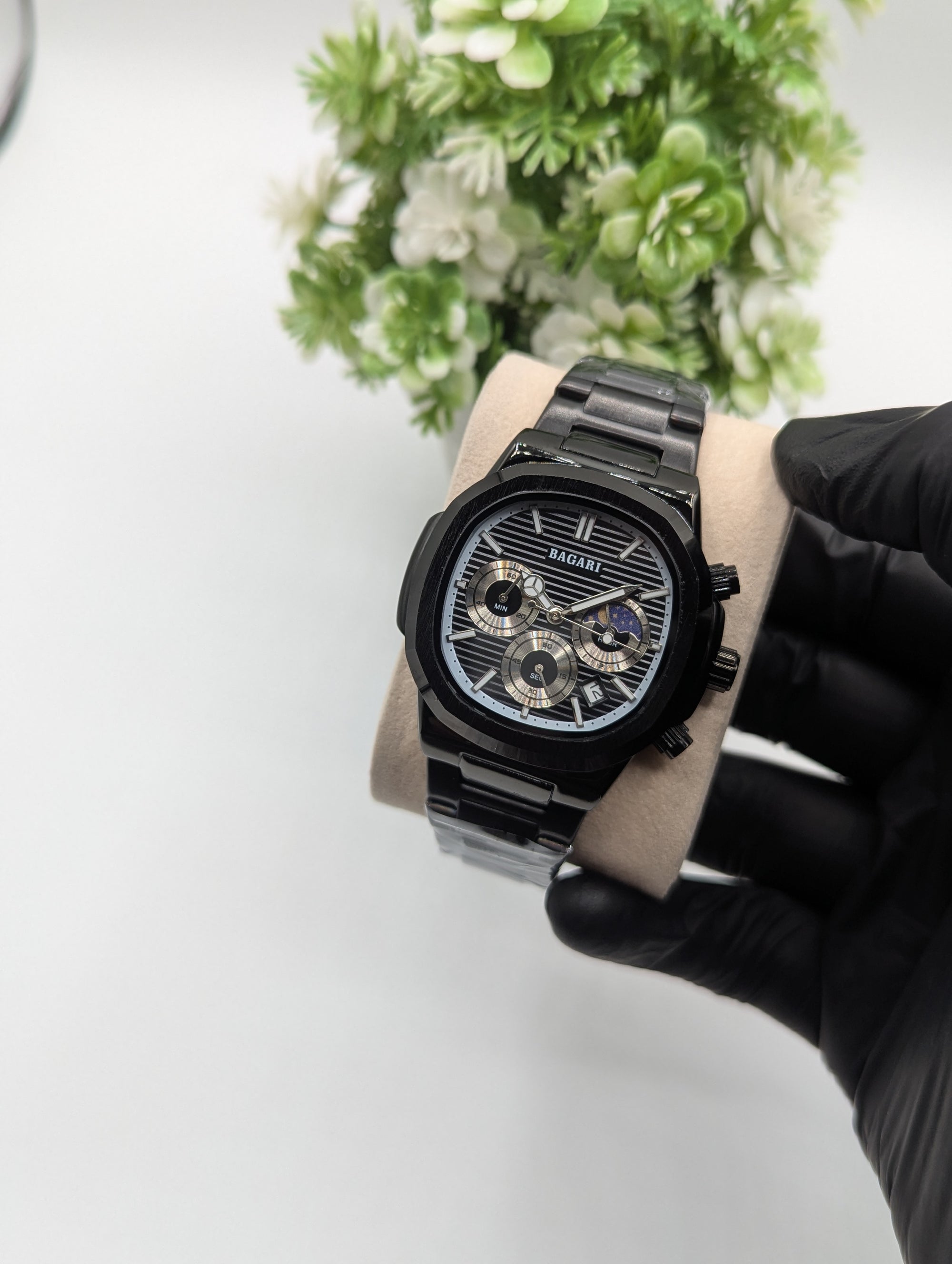Bagari Chronograph+Moongraph Watch