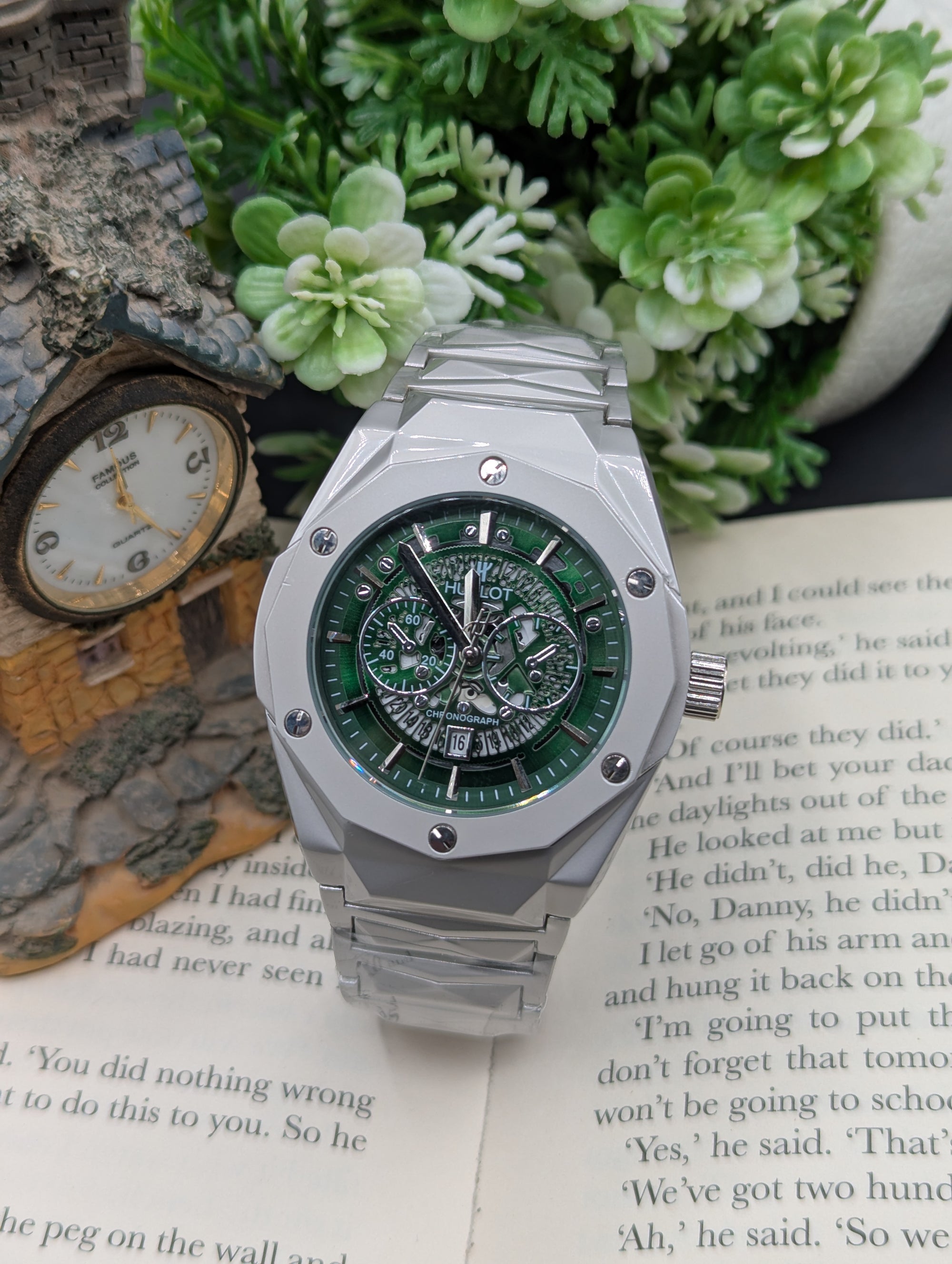 Hublot Diamond Cut Watch