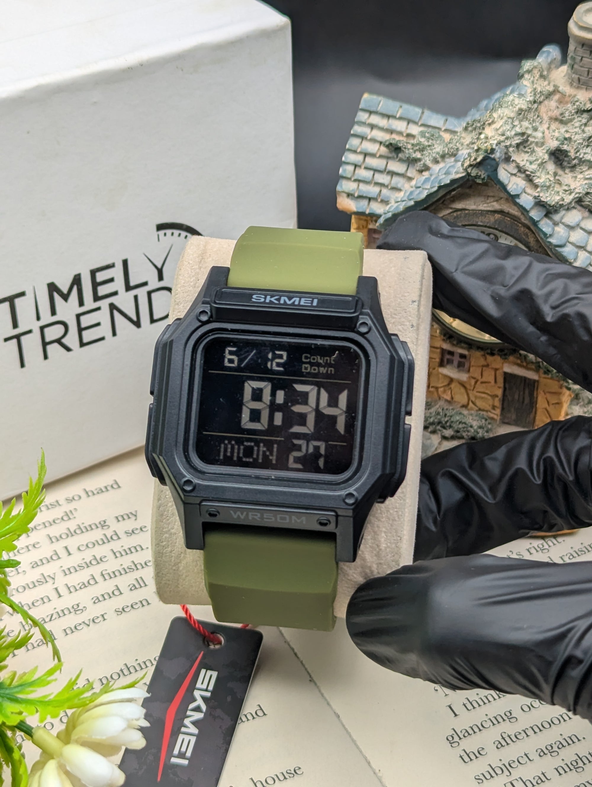 Skmei 2537 Square Digital Watch.