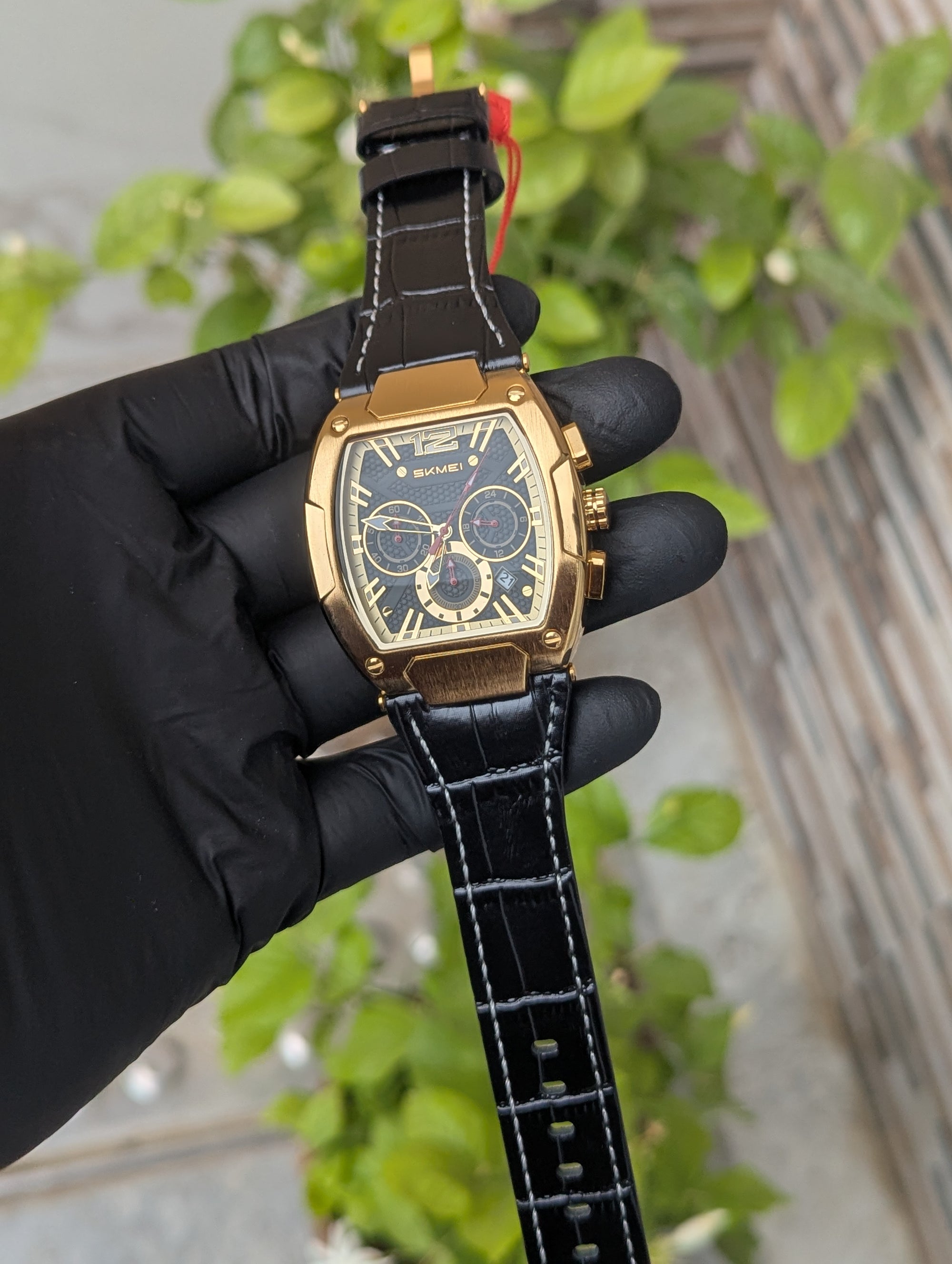 Skmei Chronograph Leather Belt 9357