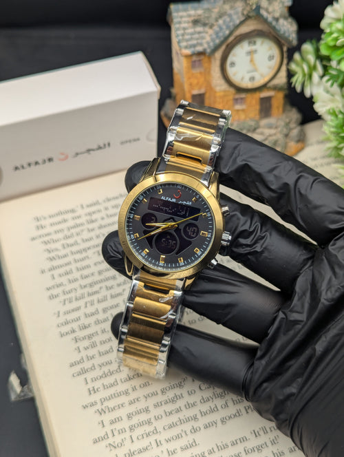 Al Fajar Double Time Watch ll
