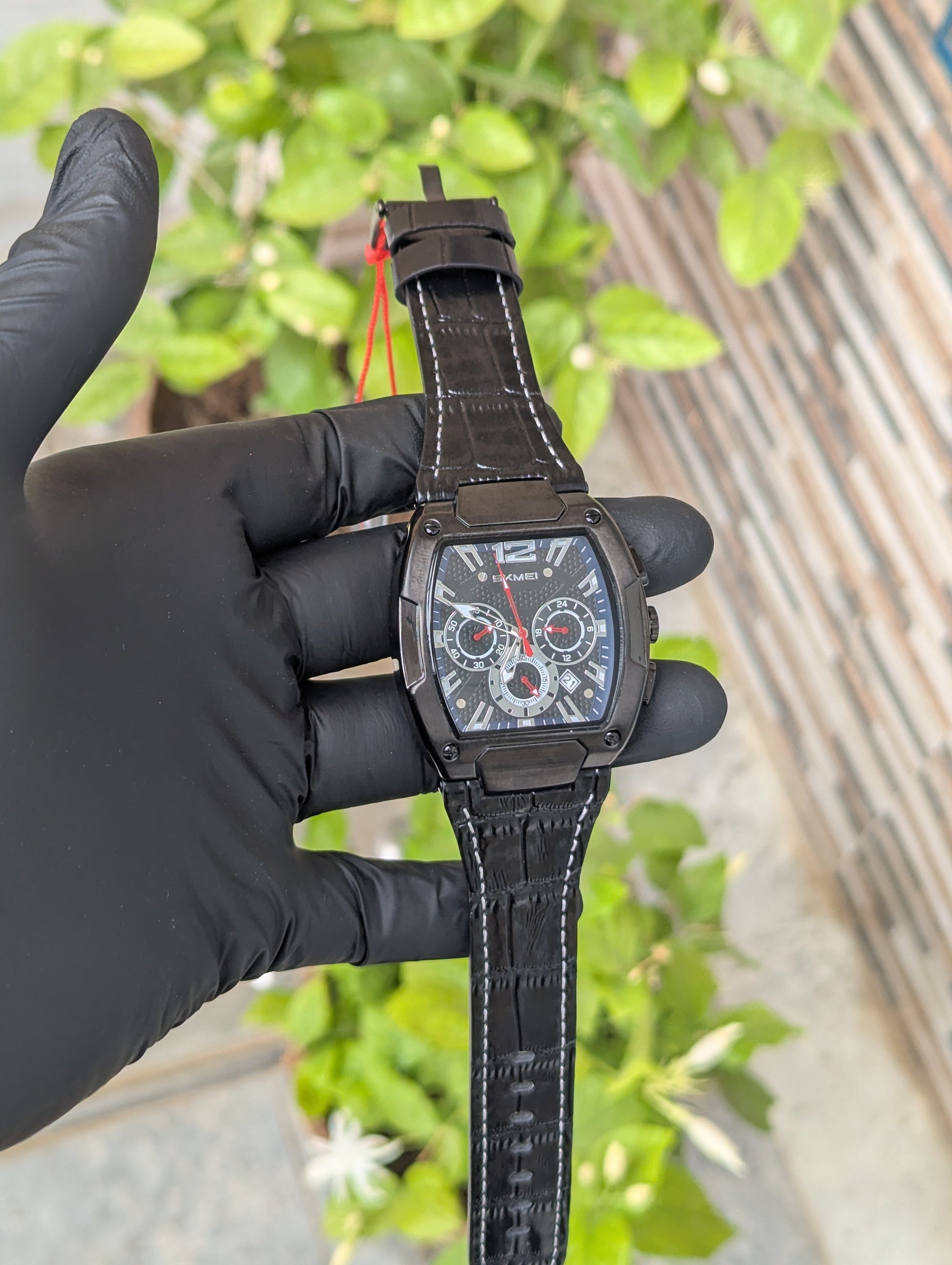 Skmei Chronograph Leather Belt 9357