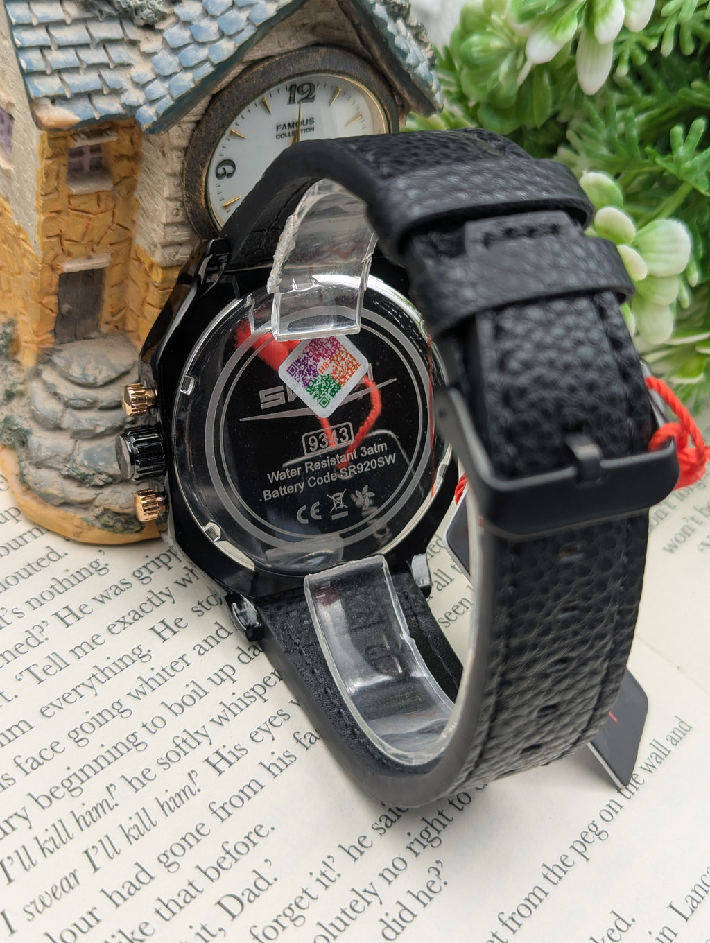 Skmei Chronograph Leather 9343