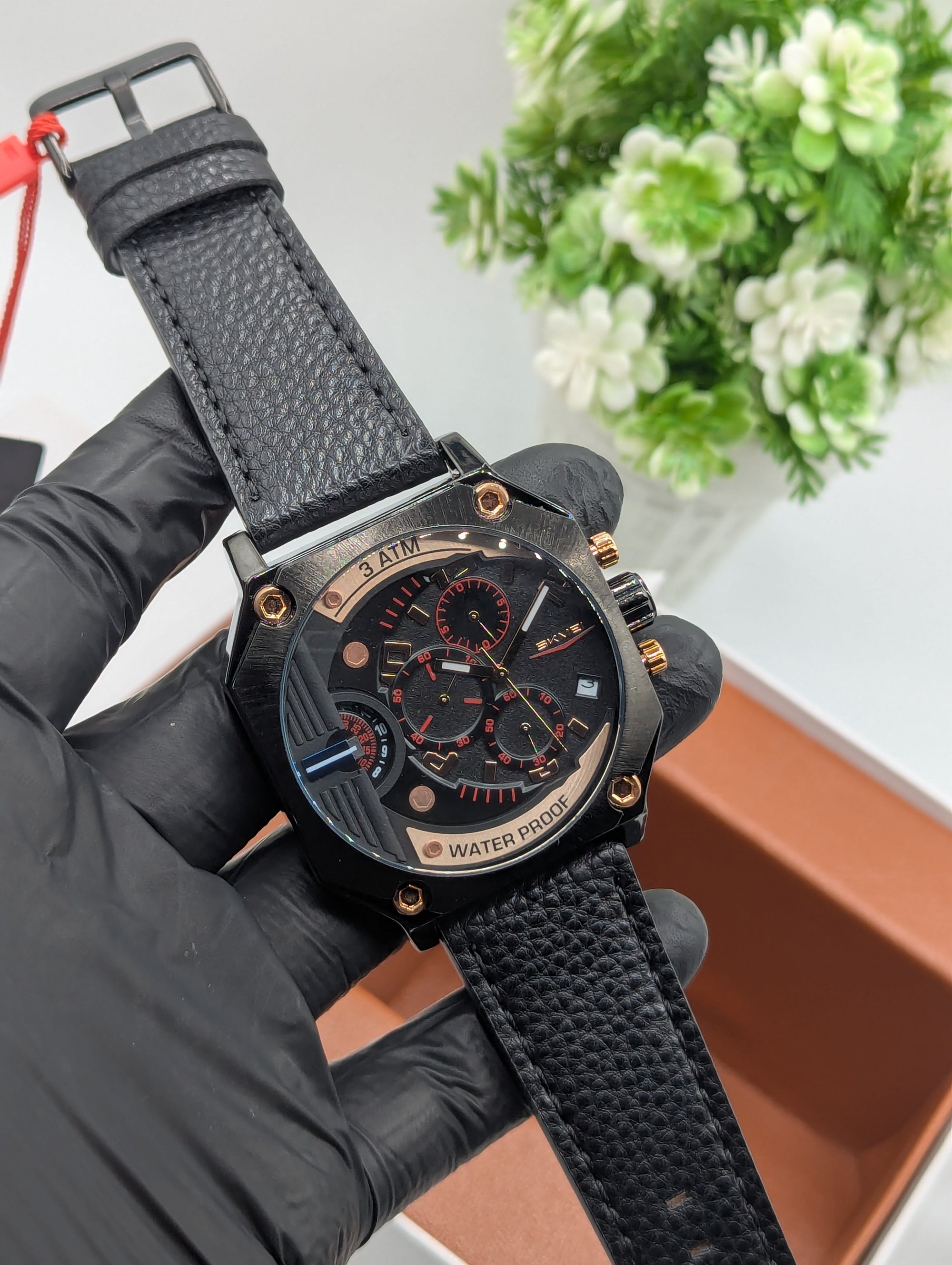 Skmei Chronograph Leather 9343