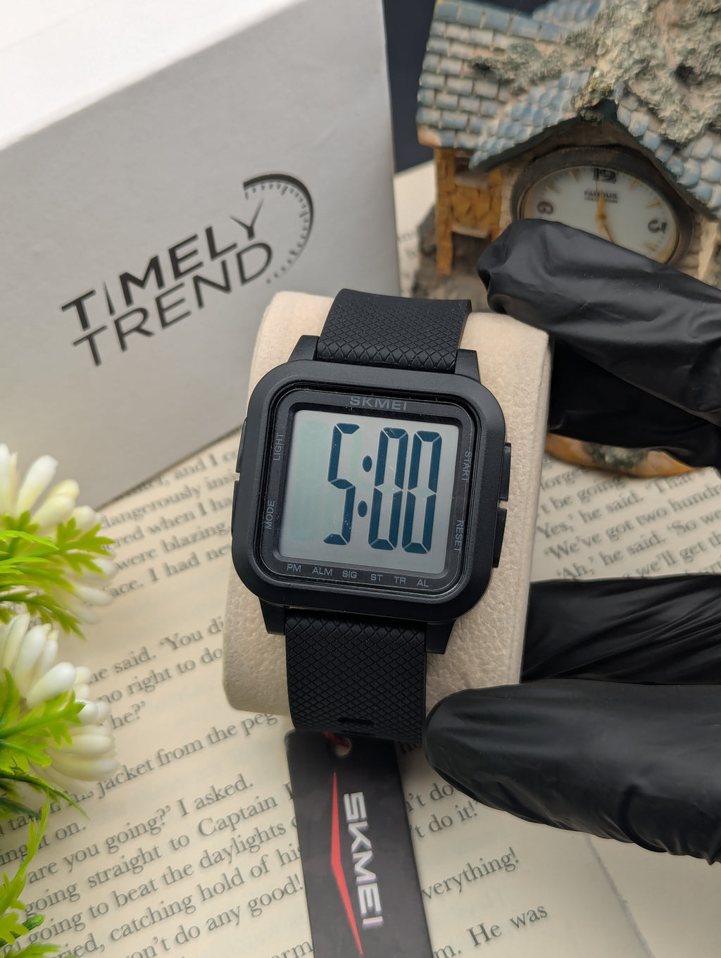Skmei 2591 Minimal Square Digital Watch