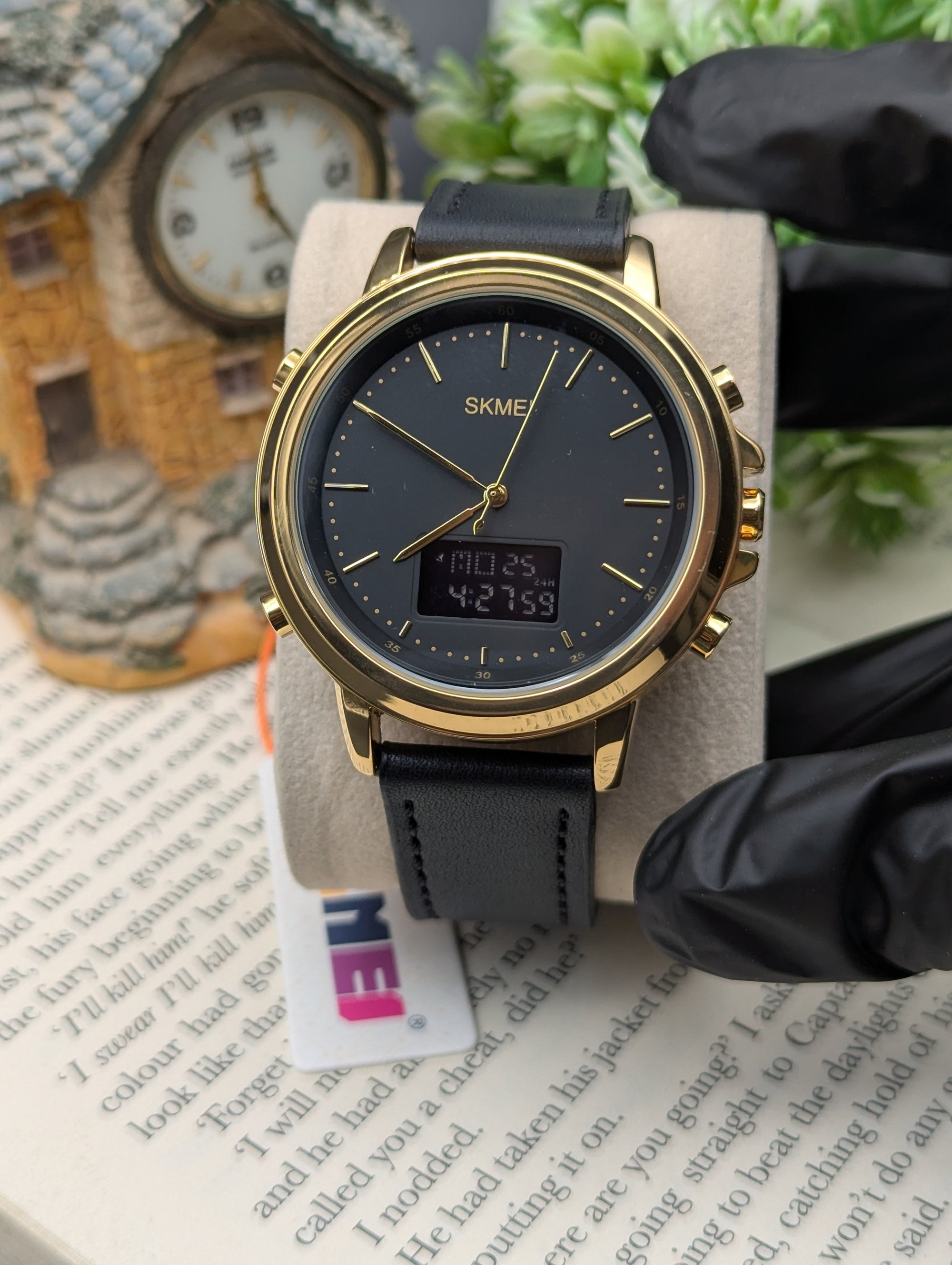 Skmei Dual Time Leather 1652