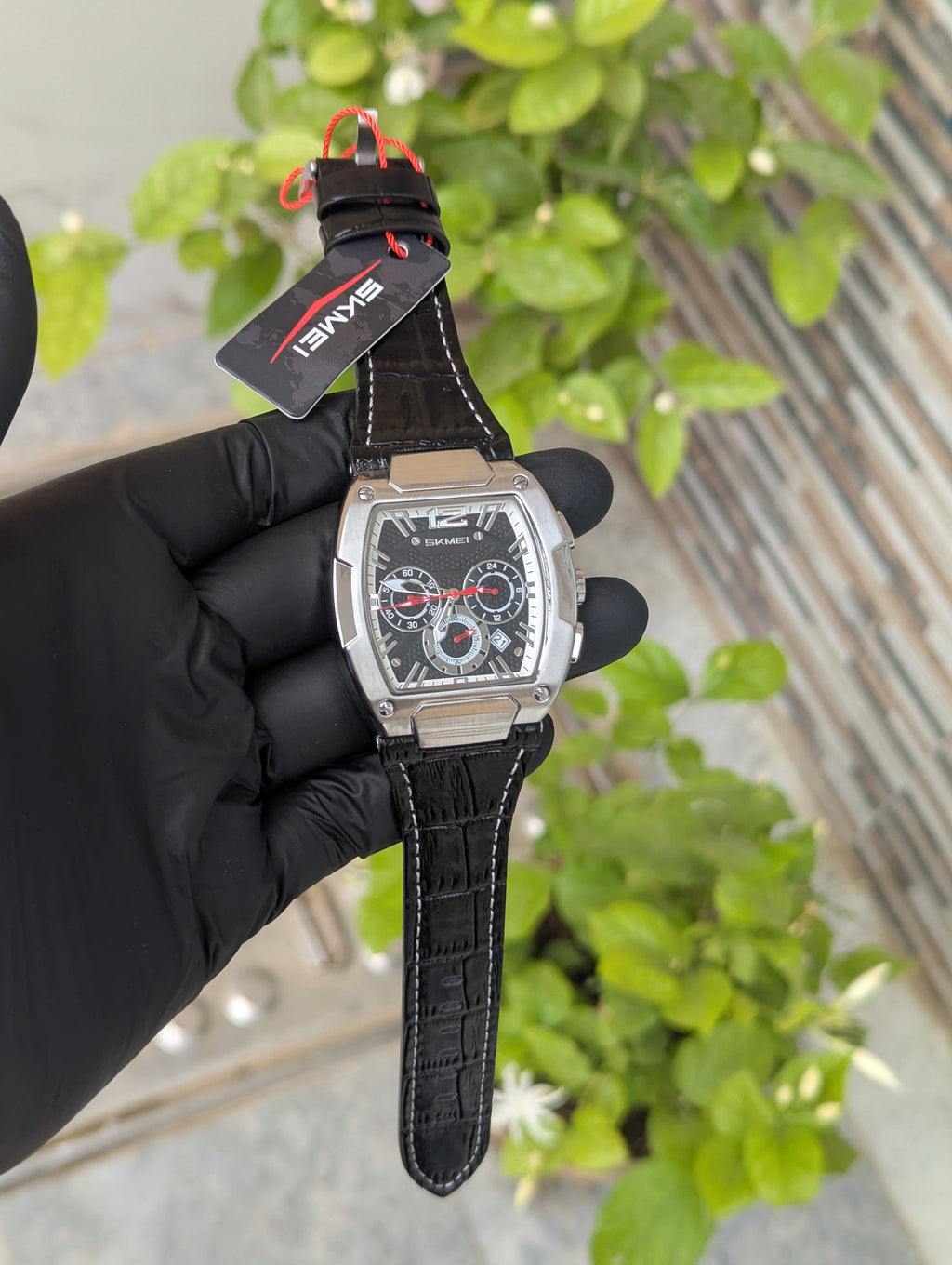 Skmei Chronograph Leather Belt 9357