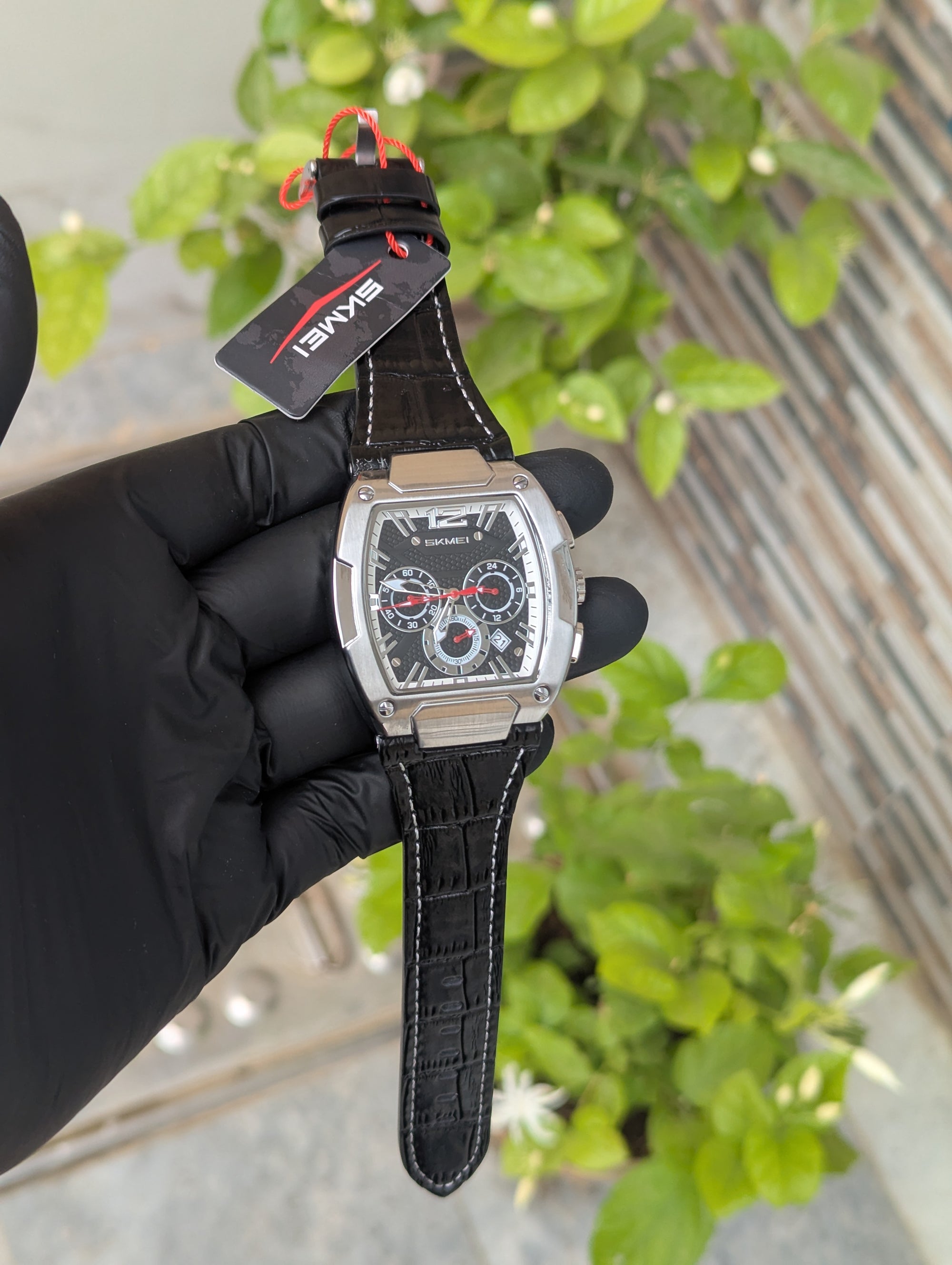Skmei Chronograph Leather Belt 9357
