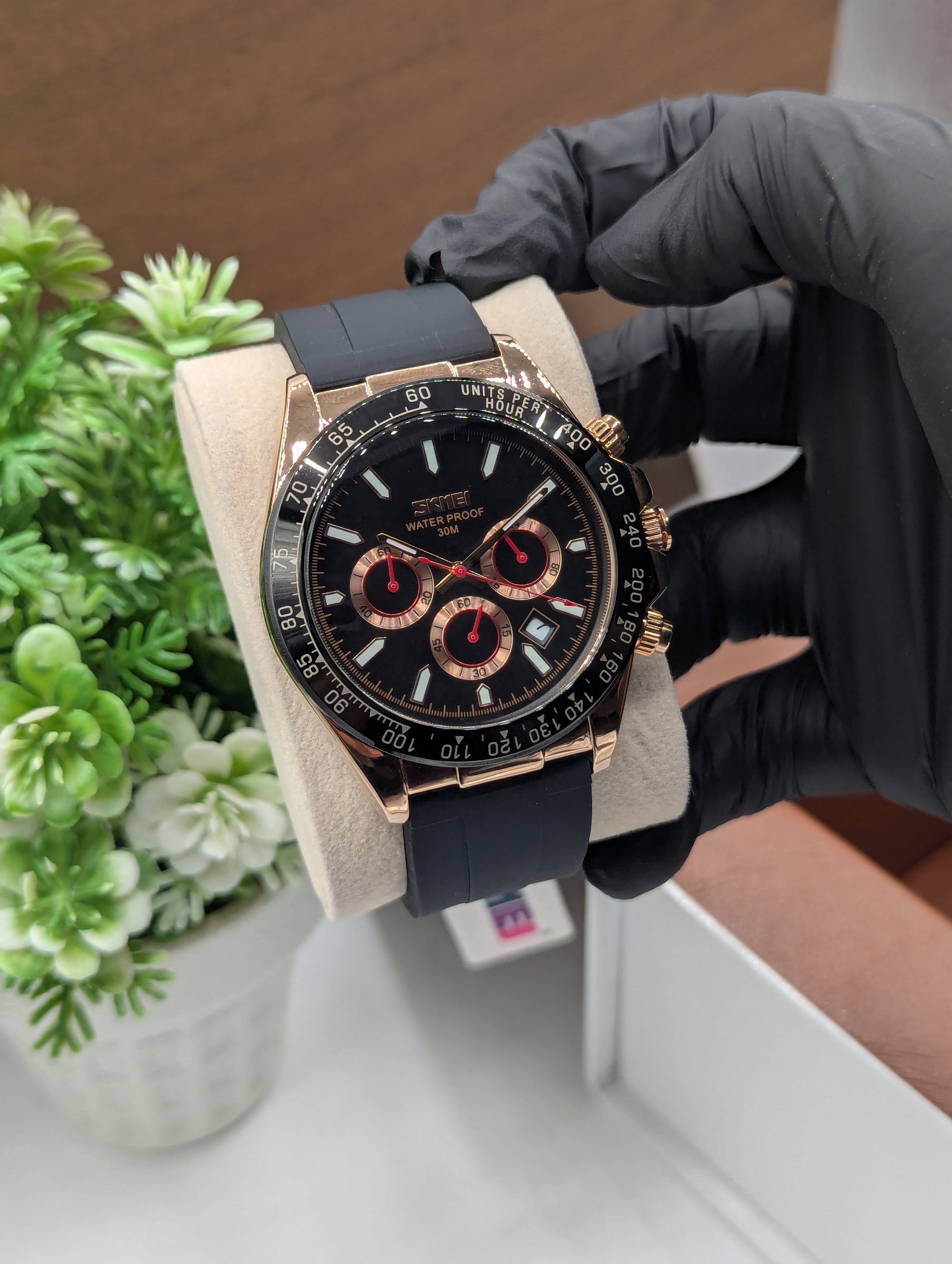 Skmei Chronograph Rubber Belt 9275