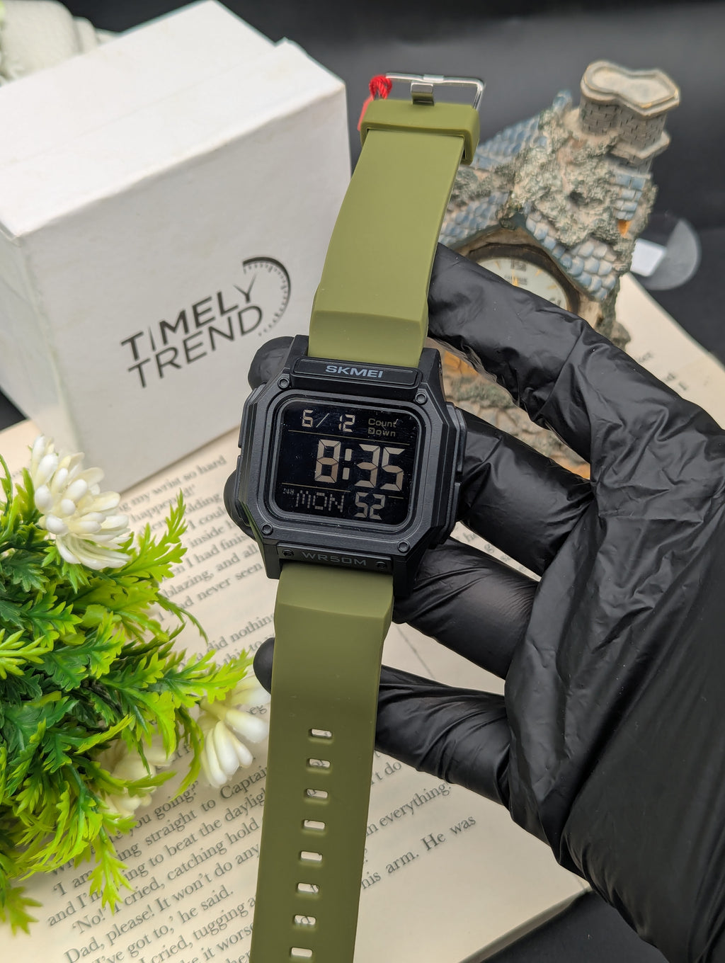 Skmei 2537 Square Digital Watch.