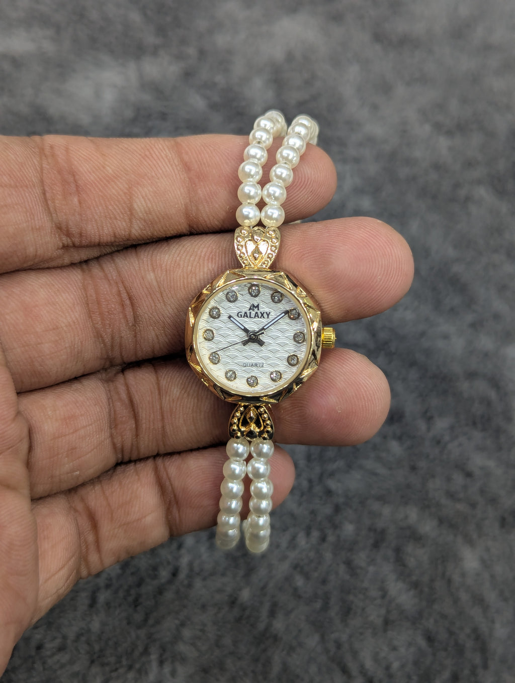 Ladies Jewellery Pearl Watch