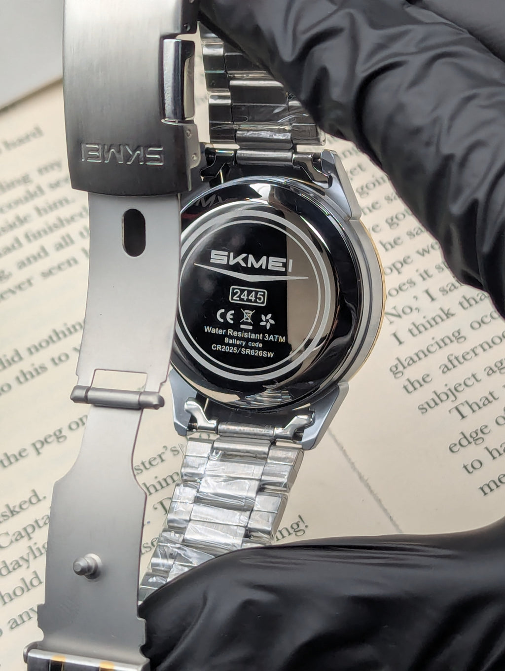 Skmei 2445 Classic Double Time Watch