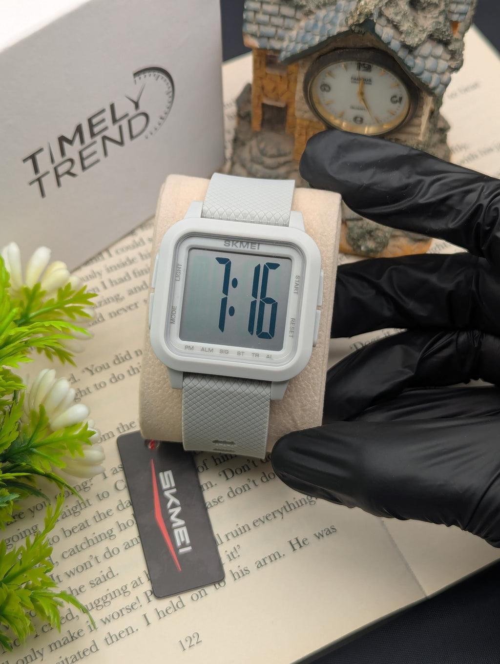 Skmei 2591 Minimal Square Digital Watch