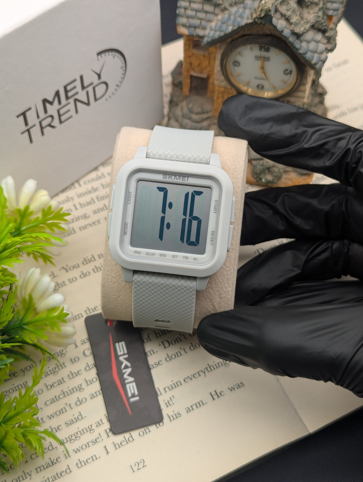 Skmei 2591 Minimal Square Digital Watch