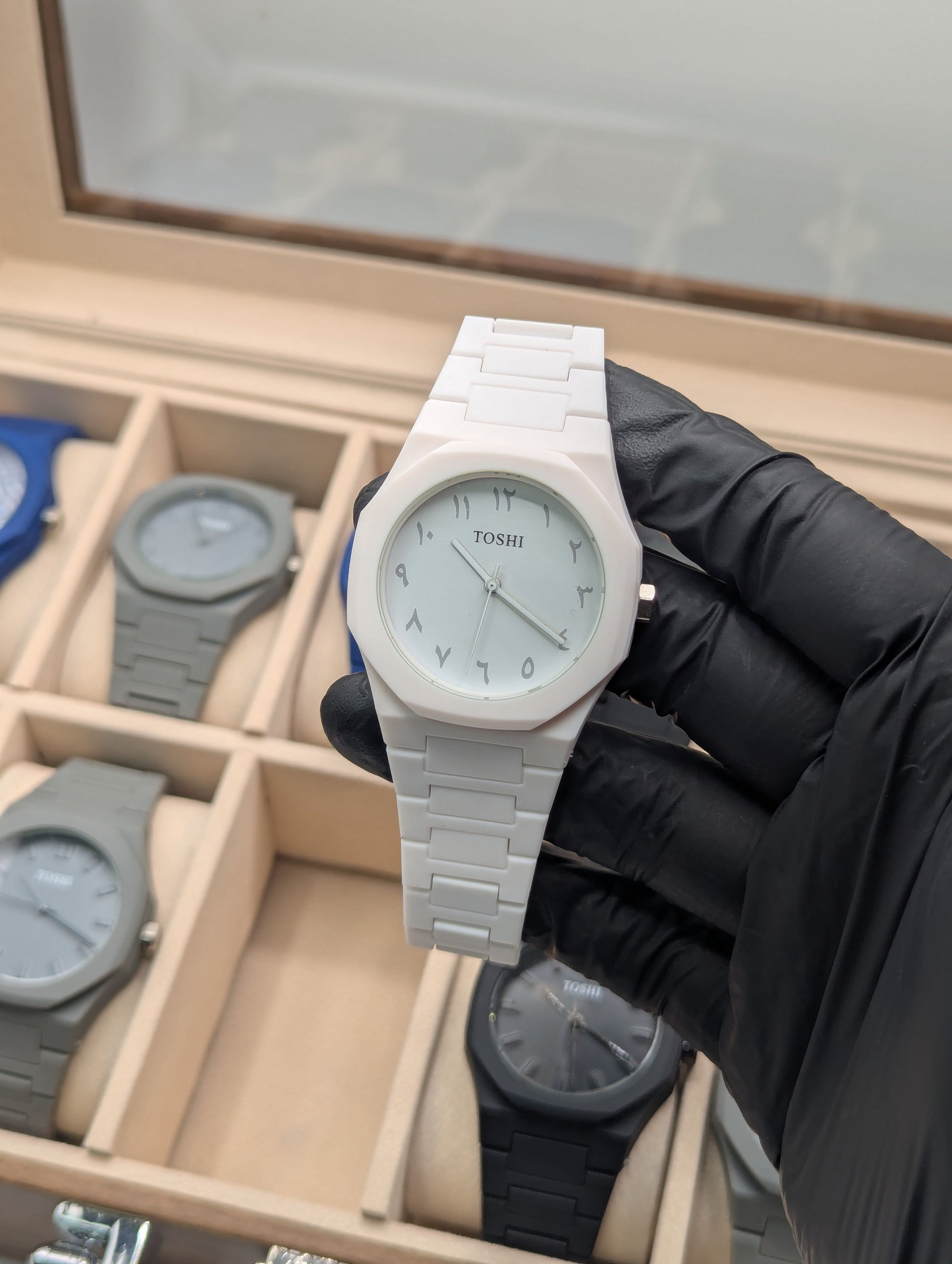 White Arabic Aura Watch
