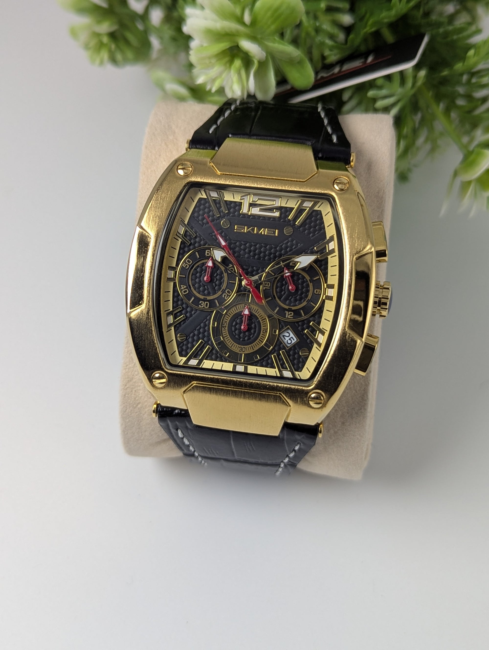 Skmei Chronograph Leather Belt 9357