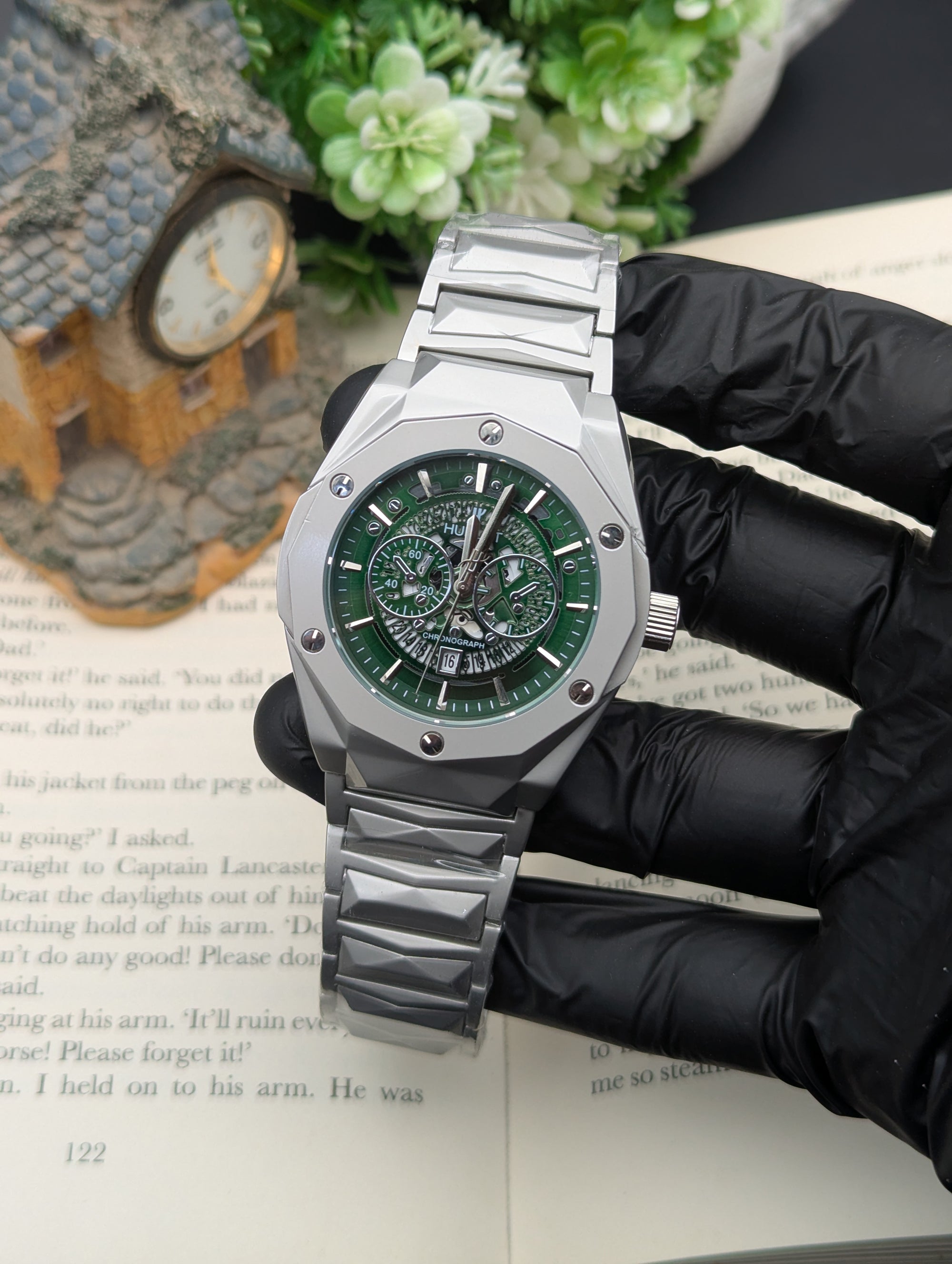 Hublot Diamond Cut Watch